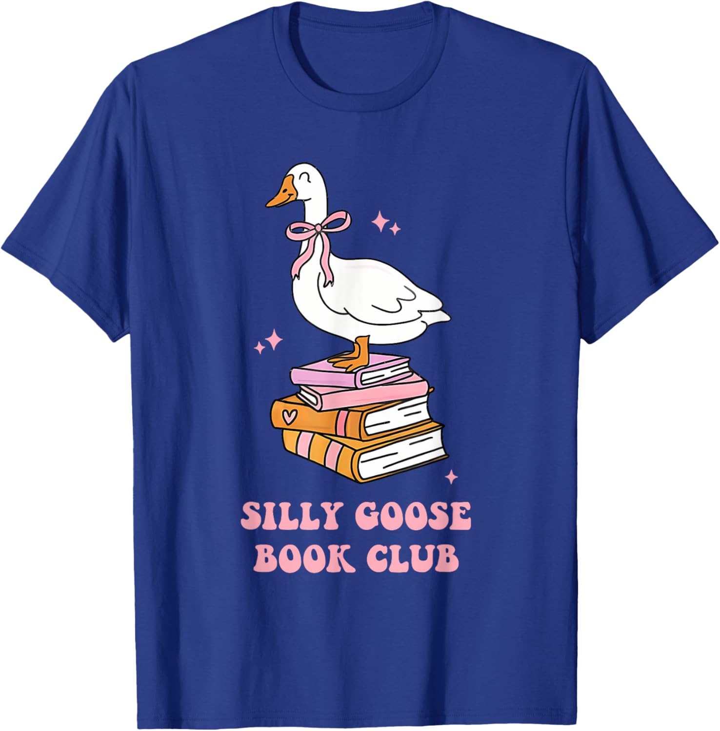 Silly Goose Book Club Funny T-Shirt for Book Lovers and Readers - 16