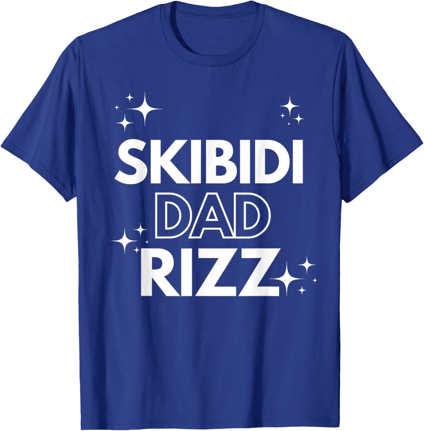 Funny Father's Day Skibidi Dad Rizz T-Shirt for Middle School Dads - 18