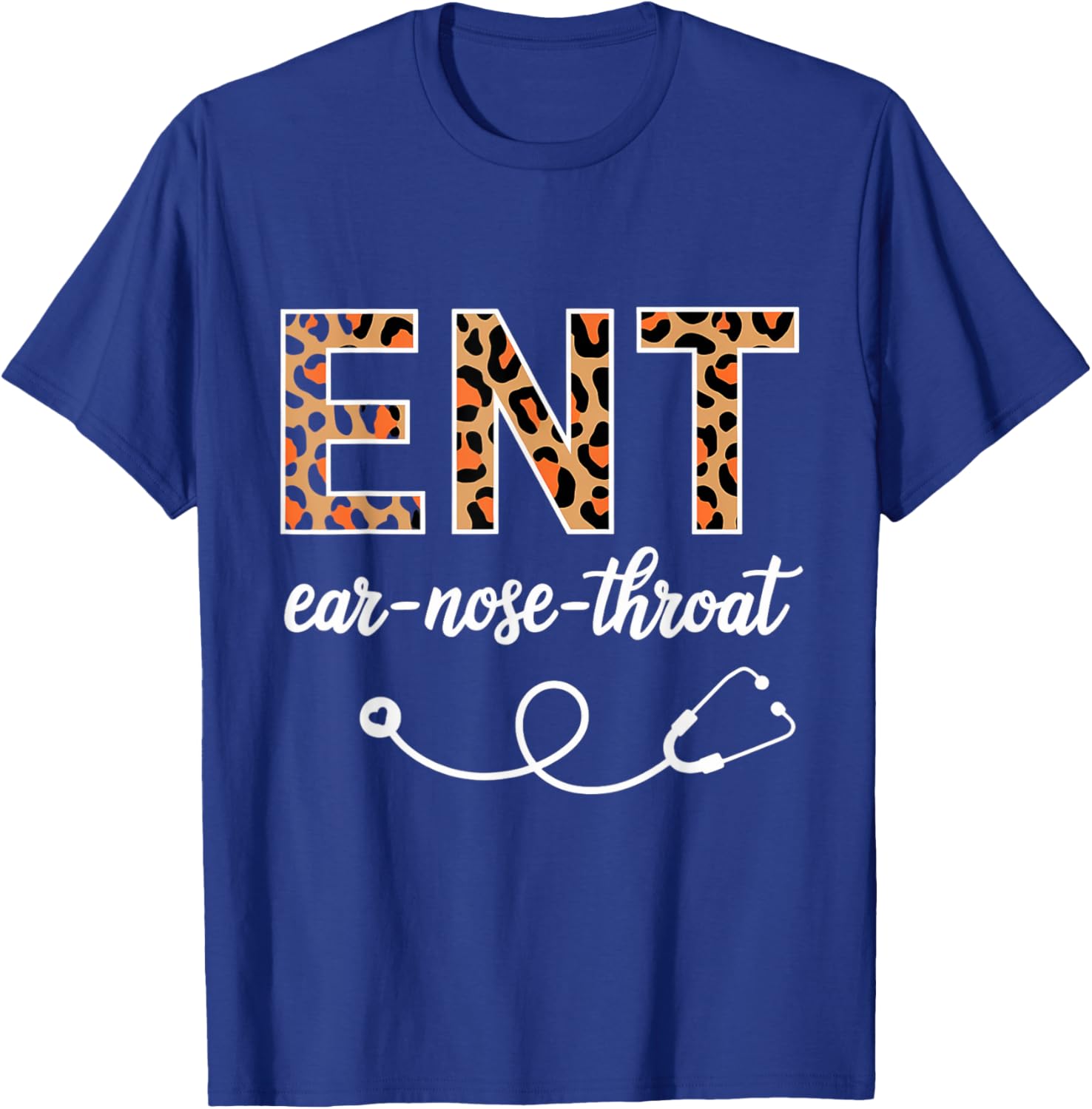 Leopard Print ENT T-Shirt for Otolaryngologists and Ear Nose Throat Lovers - 10