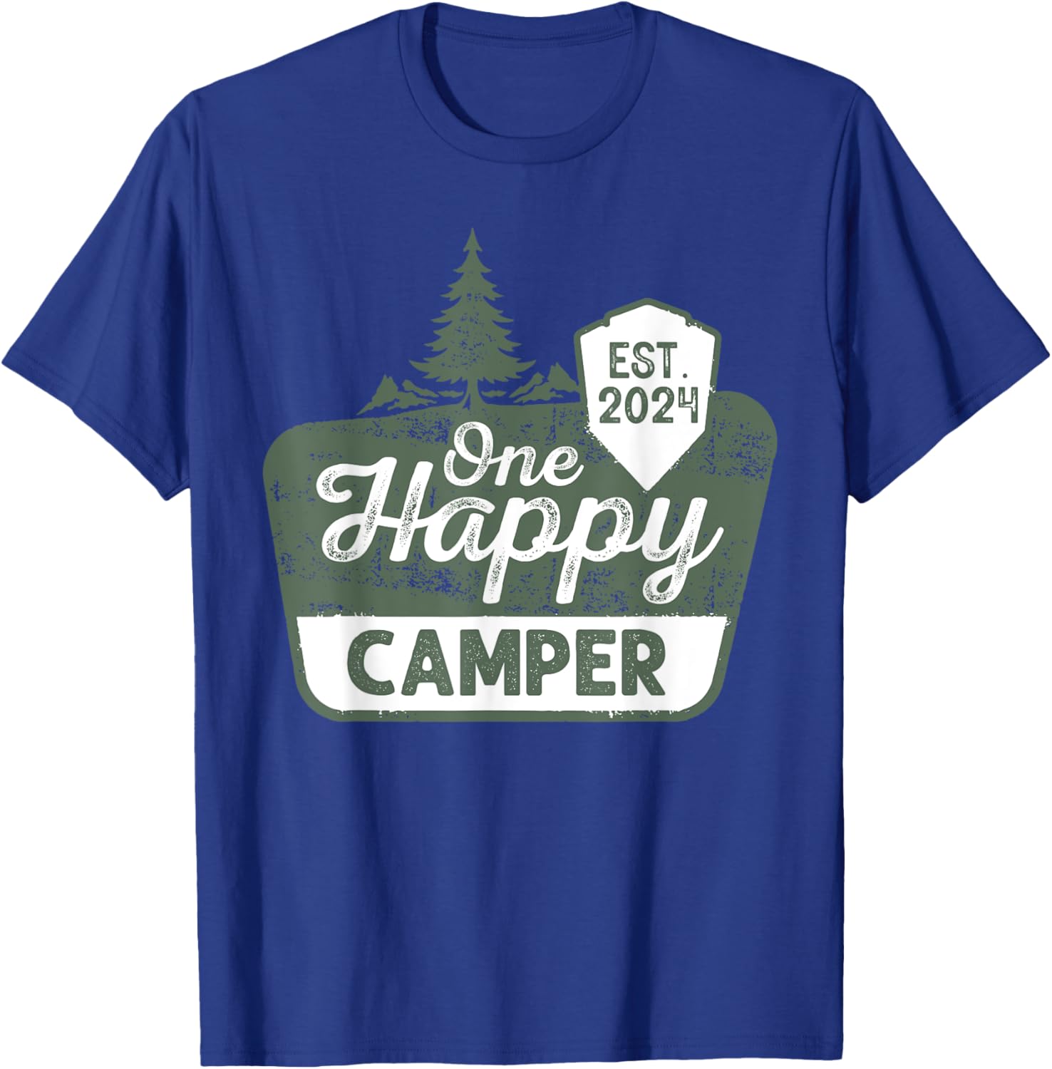 One Happy Camper Matching Family Birthday T-Shirt for Fun Celebrations - 28