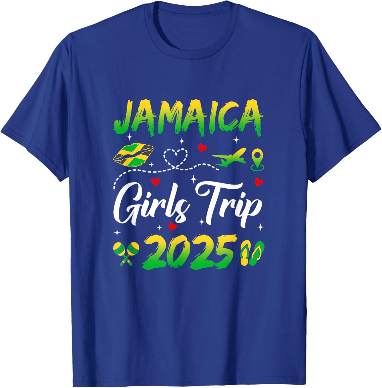 Jamaica Girls Trip 2025 Summer Matching T-Shirts for Fun Getaways - 10