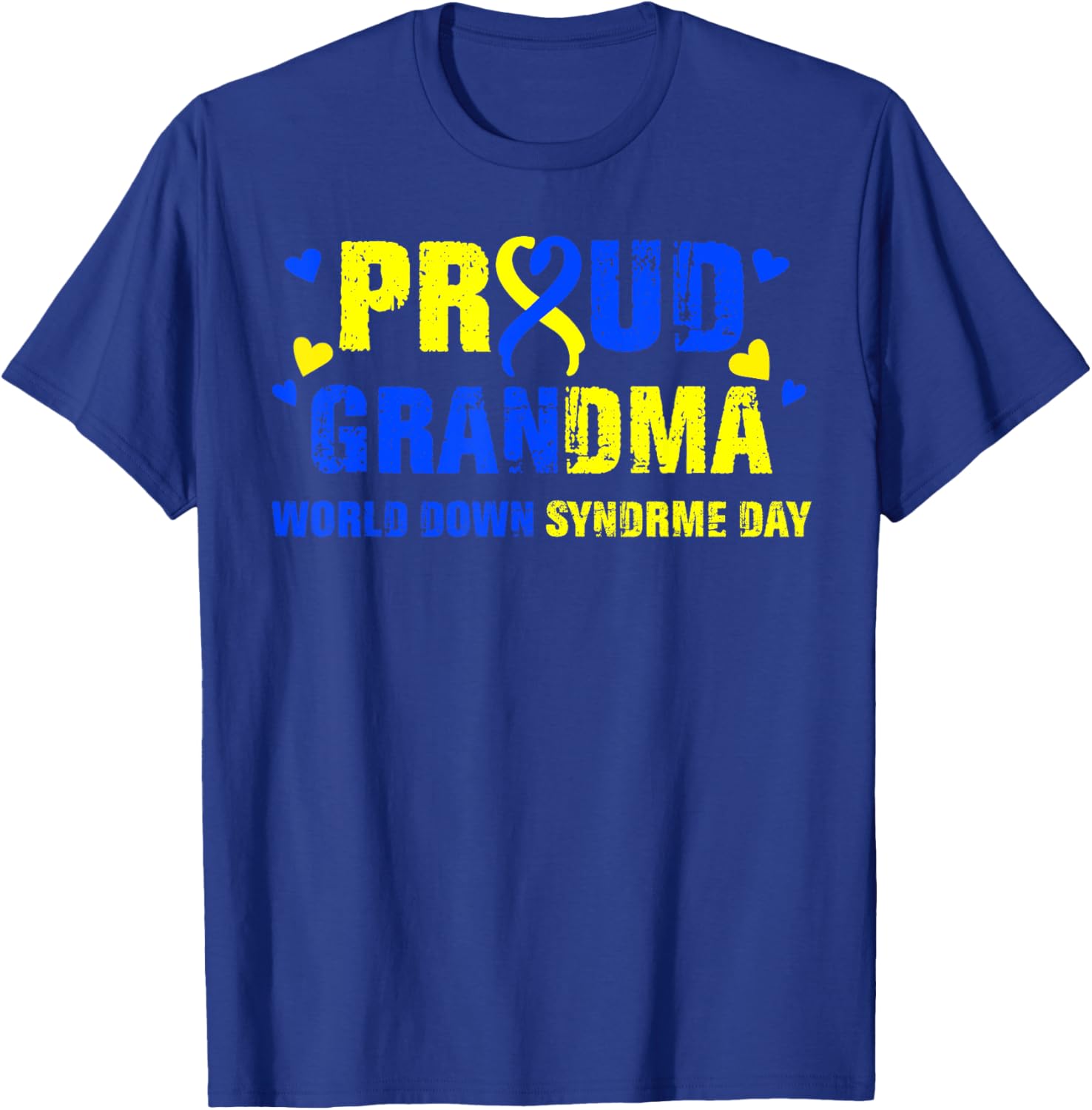 Down Syndrome Grandma Awareness T-Shirt for Proud Family Members - 17