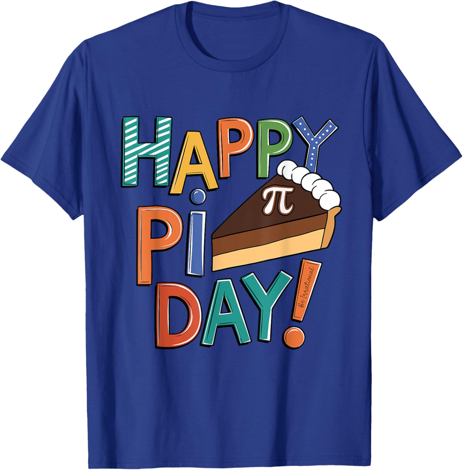 Happy Pi Day 3.14 Math Humor T-Shirt for Teachers and Kids - 1