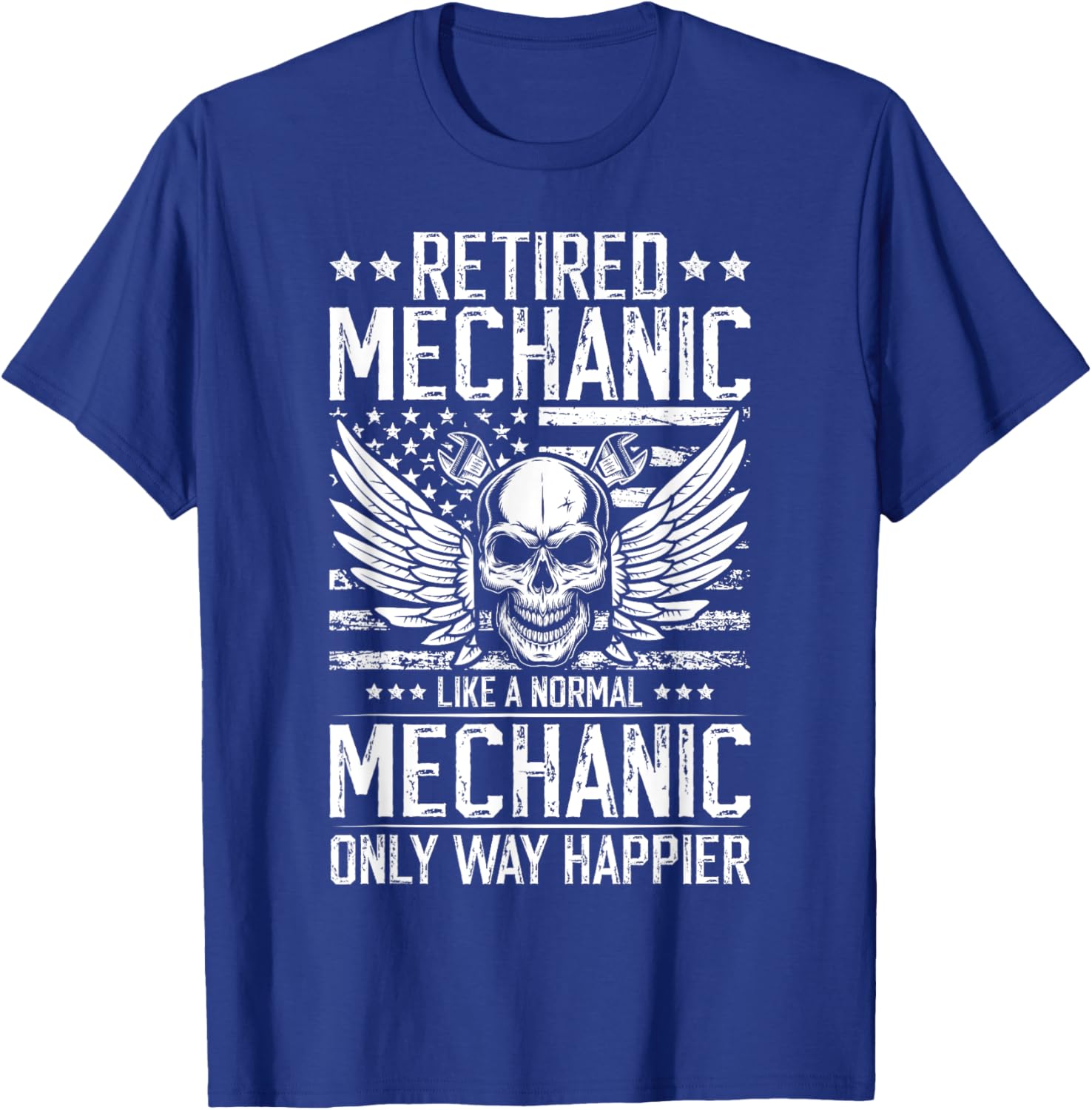 Funny Retired Mechanic T-Shirt for a Hilarious Retirement Gift - 3