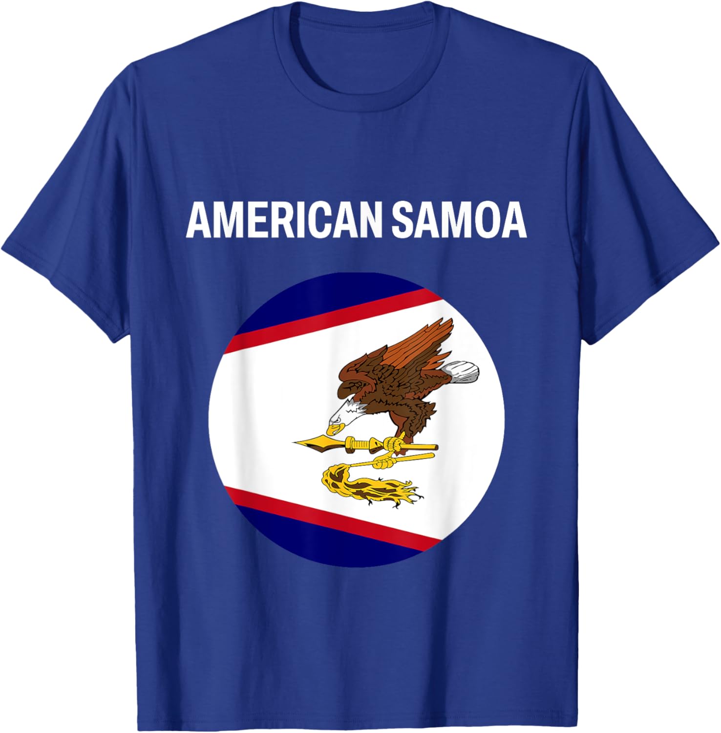 American Samoa Flag Modern T-Shirt for Stylish Casual Wear - 7