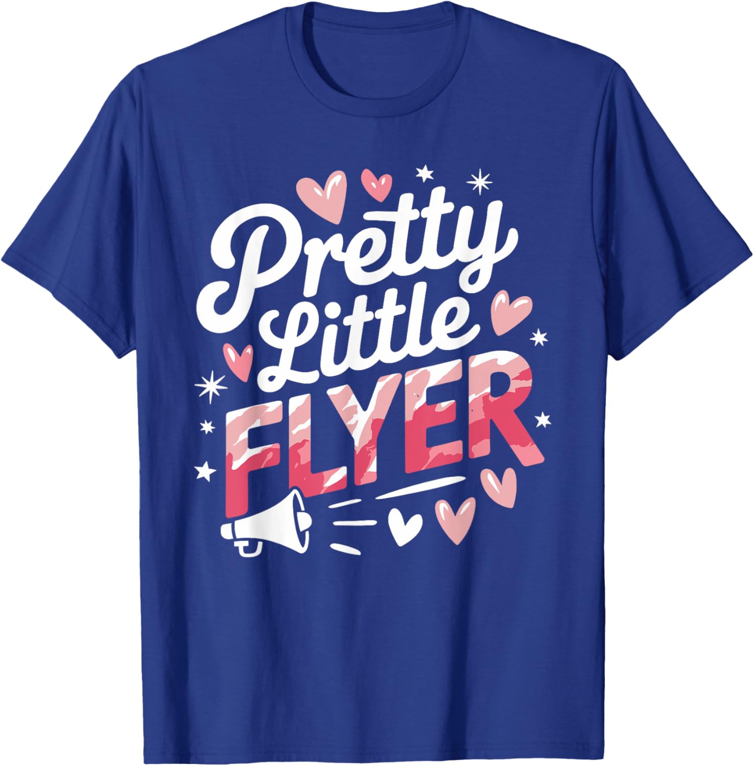 Pretty Little Flyer Cheerleader T-Shirt for Fans and Cheerleading Enthusiasts - 5
