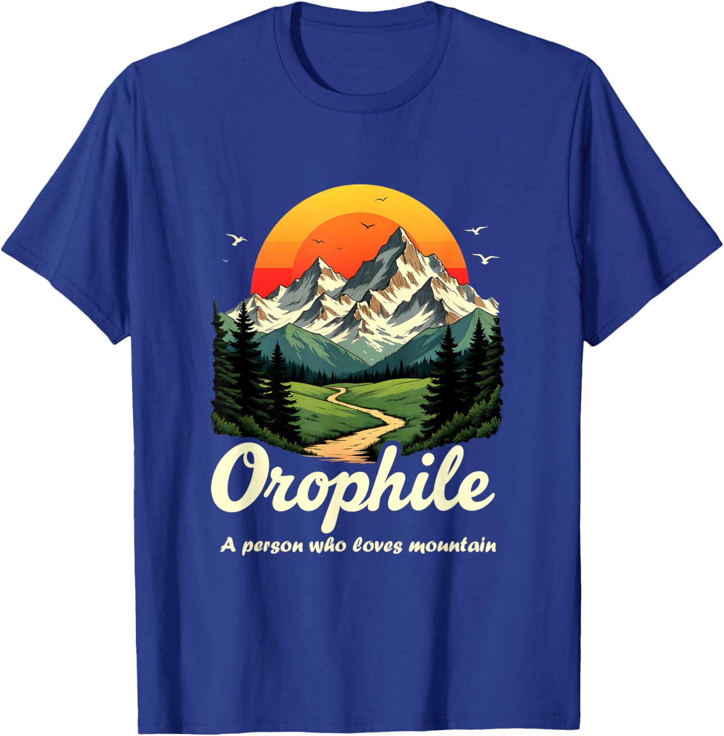 Mountain Lover T-Shirt for Outdoorsy Orophiles - Nature Gift Idea - 4