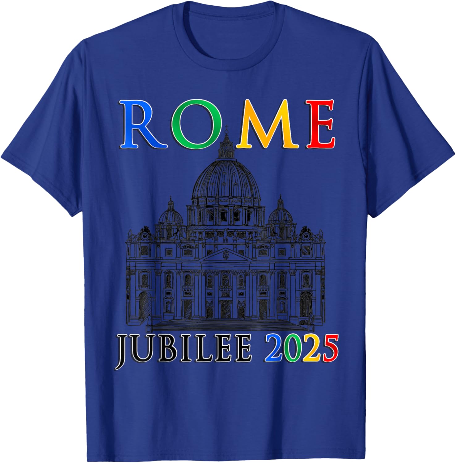 Rome Jubilee Pilgrims of Hope 2025 Vatican T-Shirt for Faithful Travelers - 14