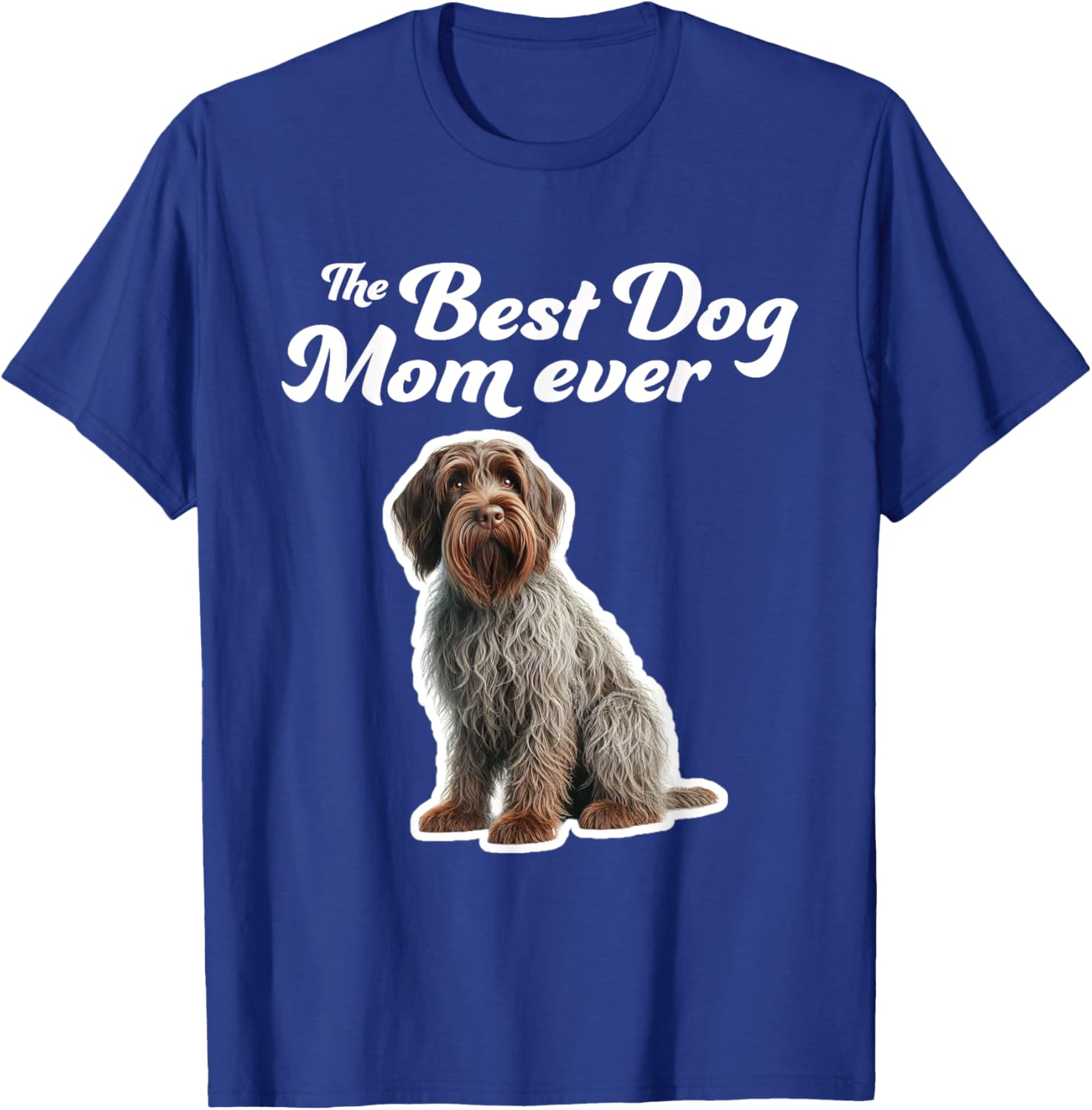 Best Dog Mom Ever T-Shirt for Wirehaired Pointing Griffon Lovers - 3