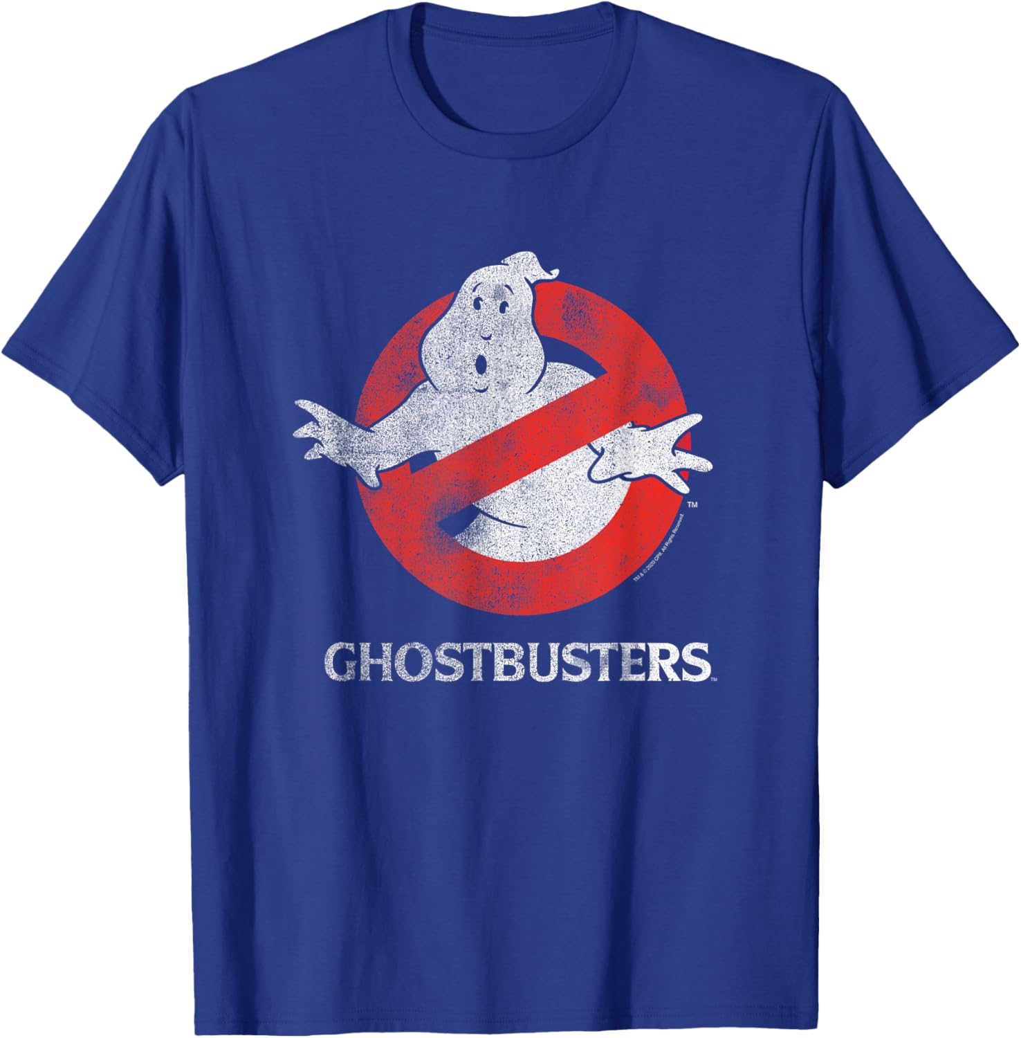 Ghostbusters Vintage Distressed Logo T-Shirt for Retro Movie Fans - 6