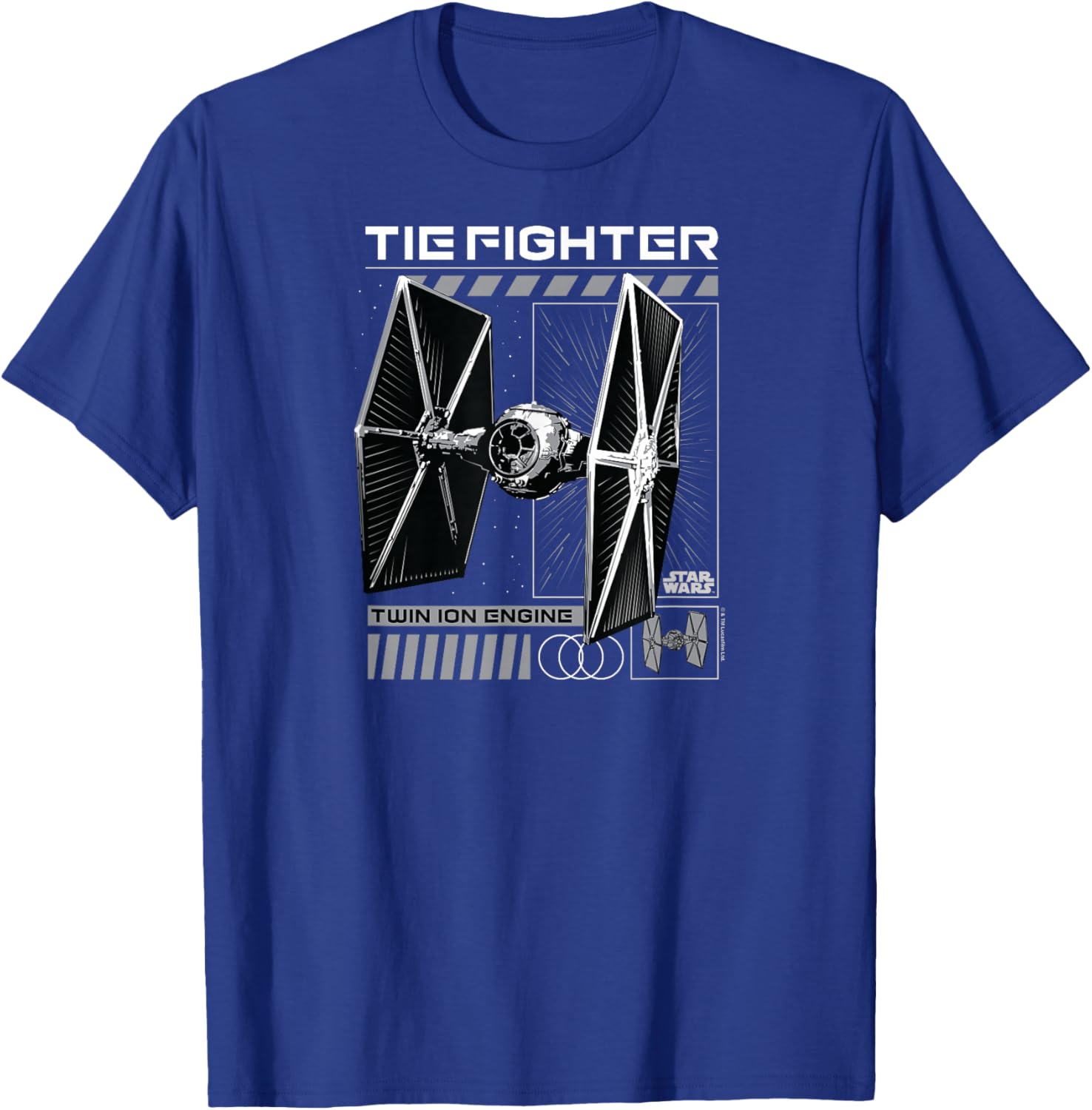 Star Wars Tie Fighter T-Shirt for Fans of the Galactic Empire - 2