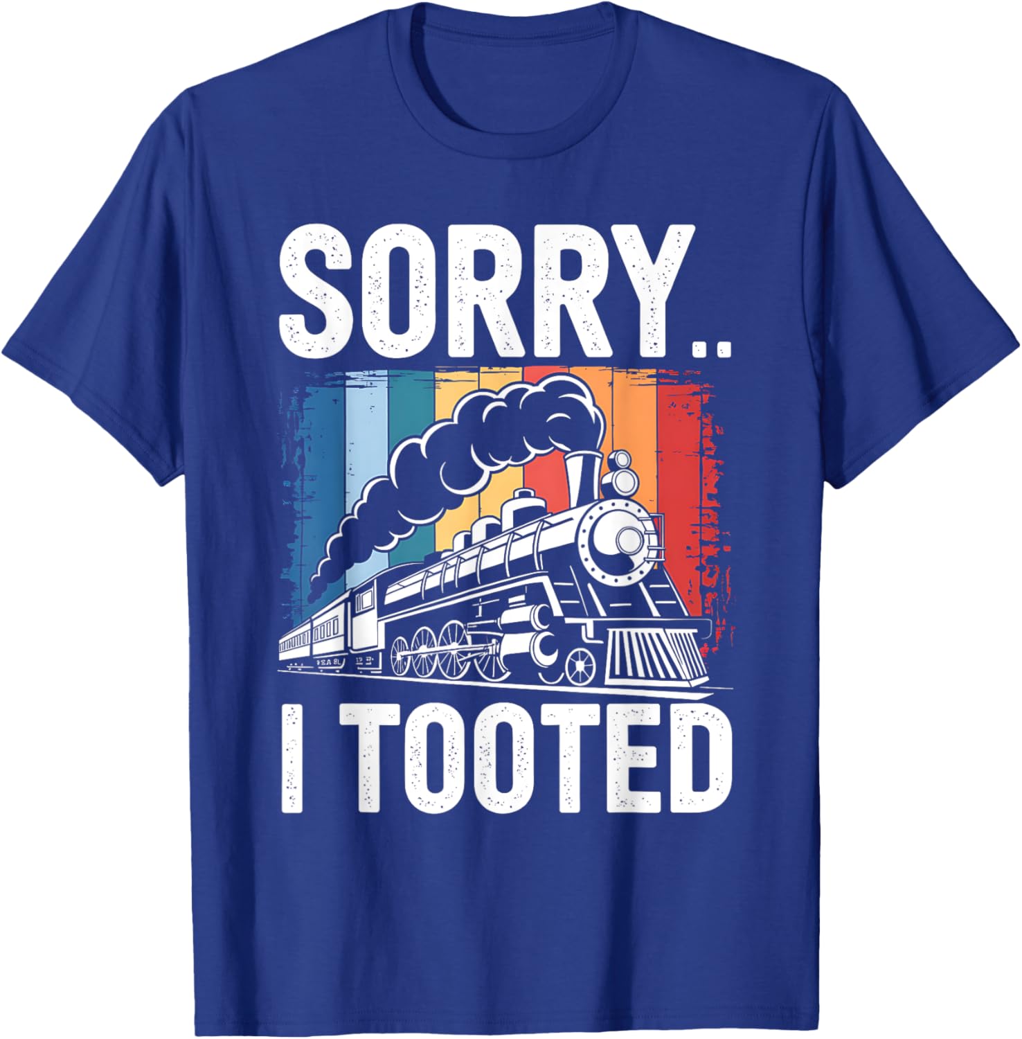 Funny Train Sorry I Tooted T-Shirt for Kids - Perfect Railroad Gift - 15