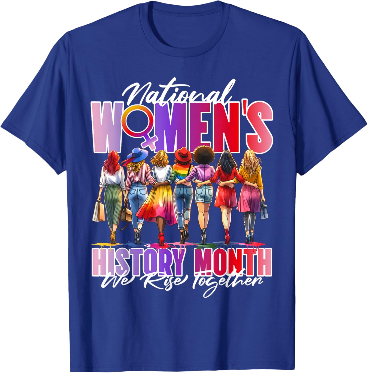 Embrace Equity Women's History Month 2025 T-Shirt for Every Woman - 1