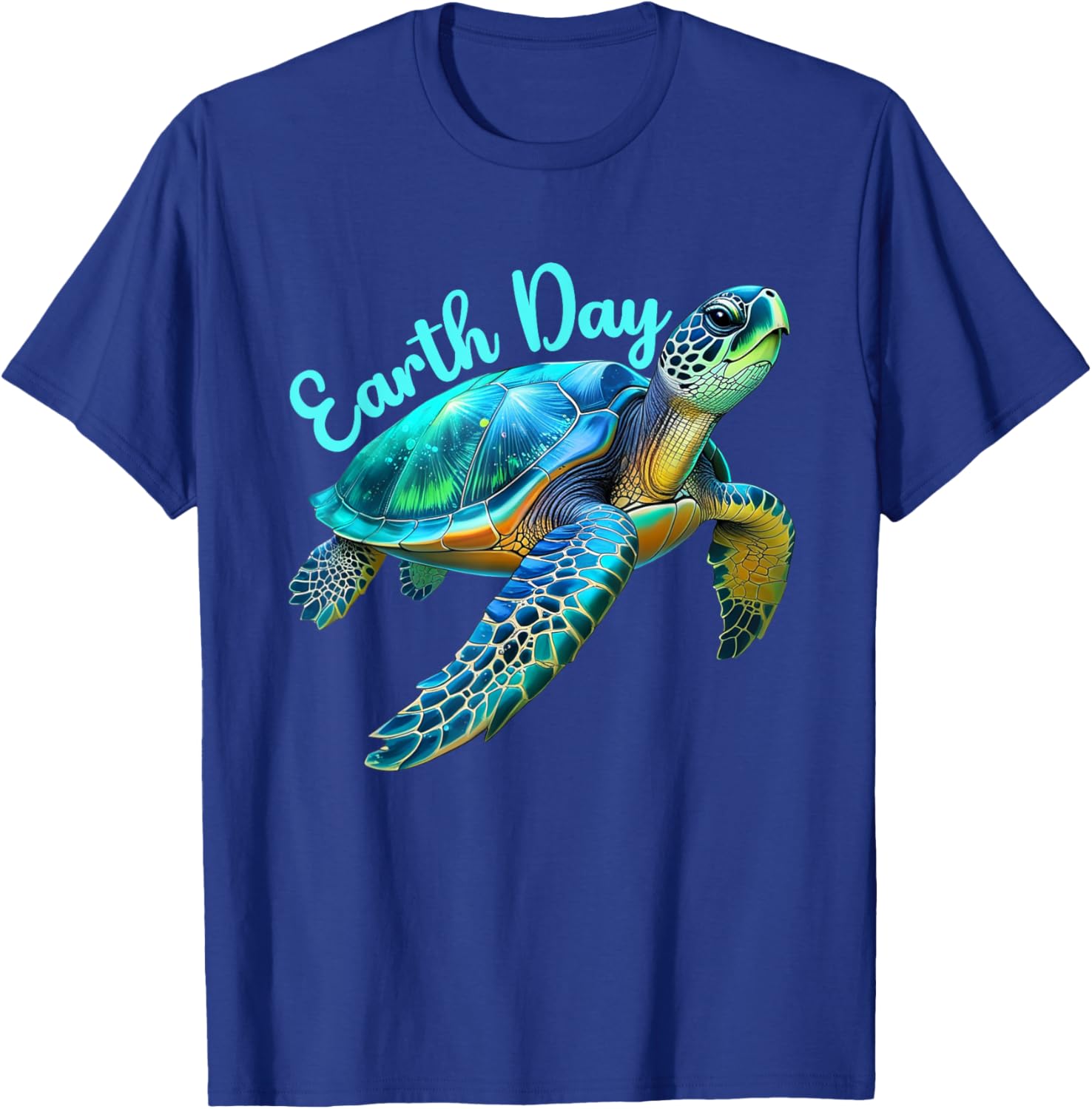 Sea Turtle Earth Day T-Shirt for Men and Women - Save the Planet! - 3