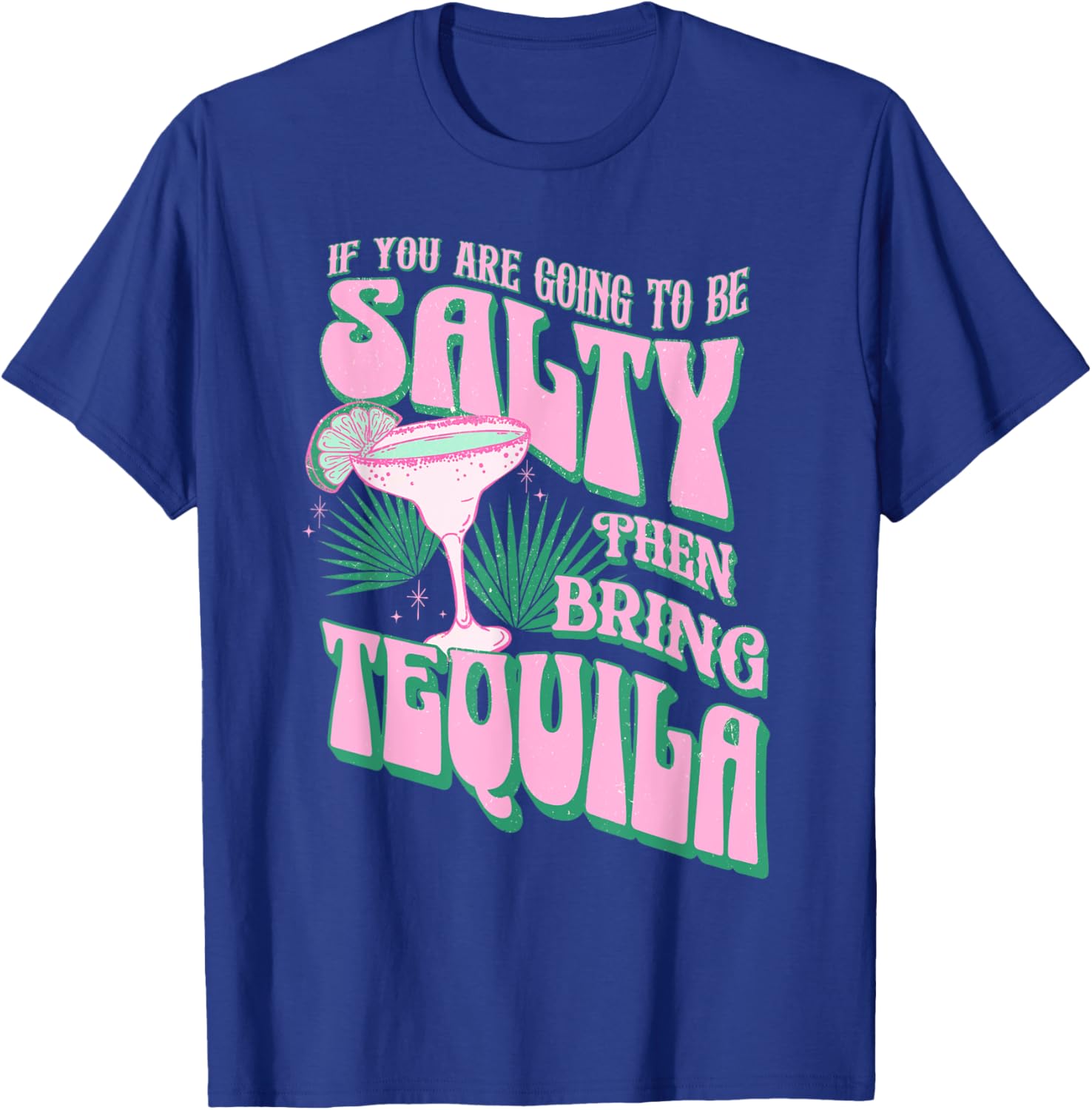 Salty Tequila Cocktail Drinking T-Shirt for Fun Summer Vibes - 6