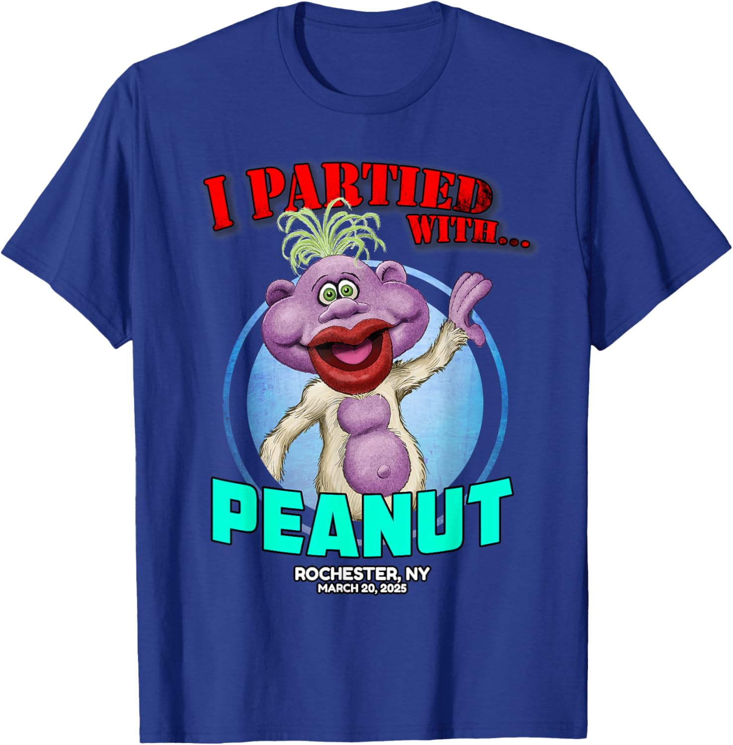 Peanut Rochester NY 2025 T-Shirt for Fun Fashion Lovers and Collectors - 13