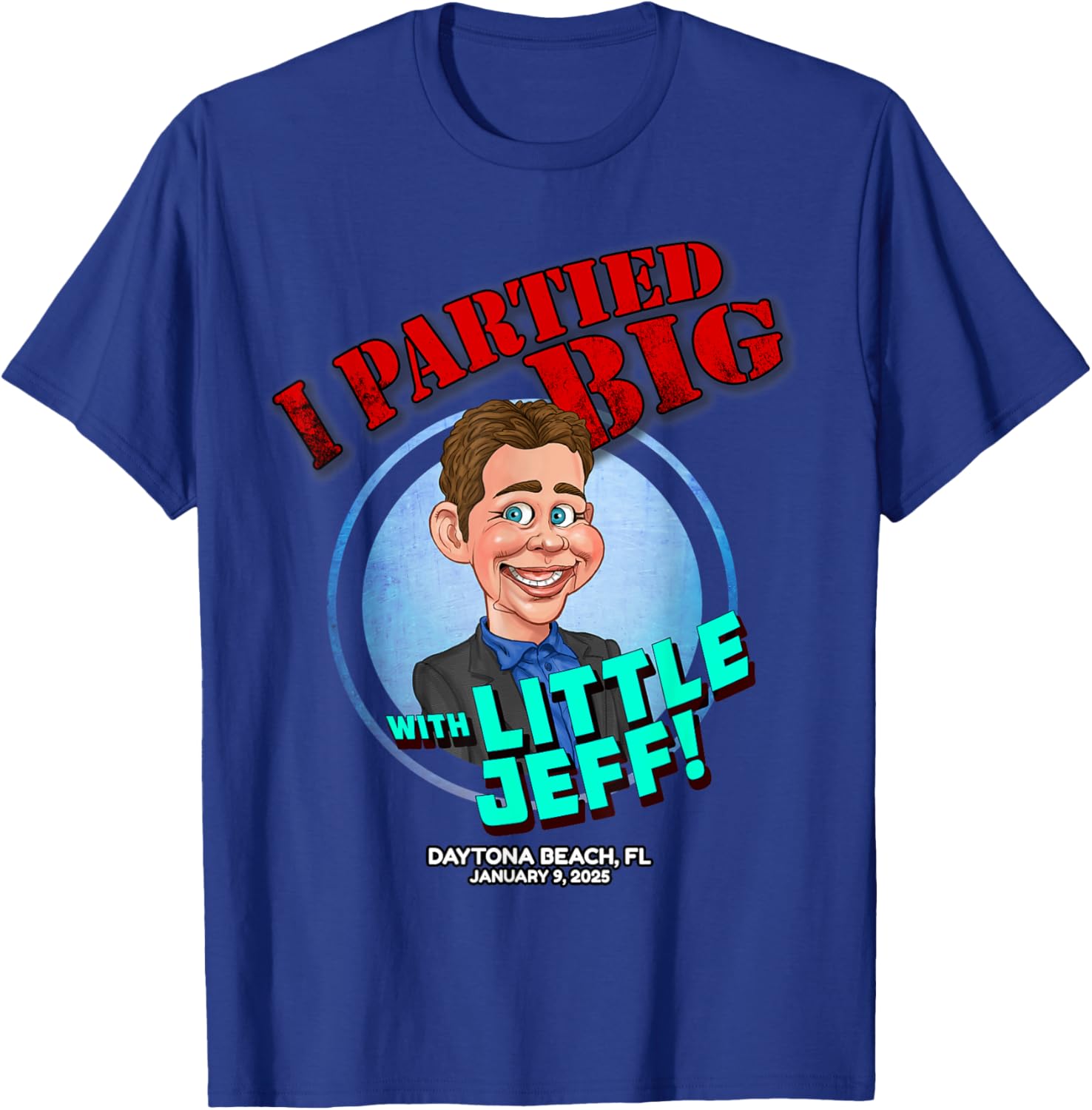 Little Jeff Daytona Beach T-Shirt for Men and Women - 2025 Casual Style - 6