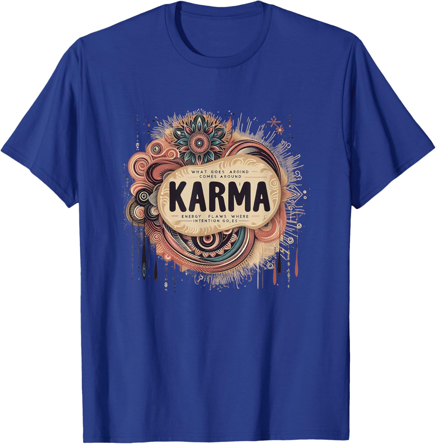 Inspirational Karma Quote Tee - Spread Positive Energy with Style - 16