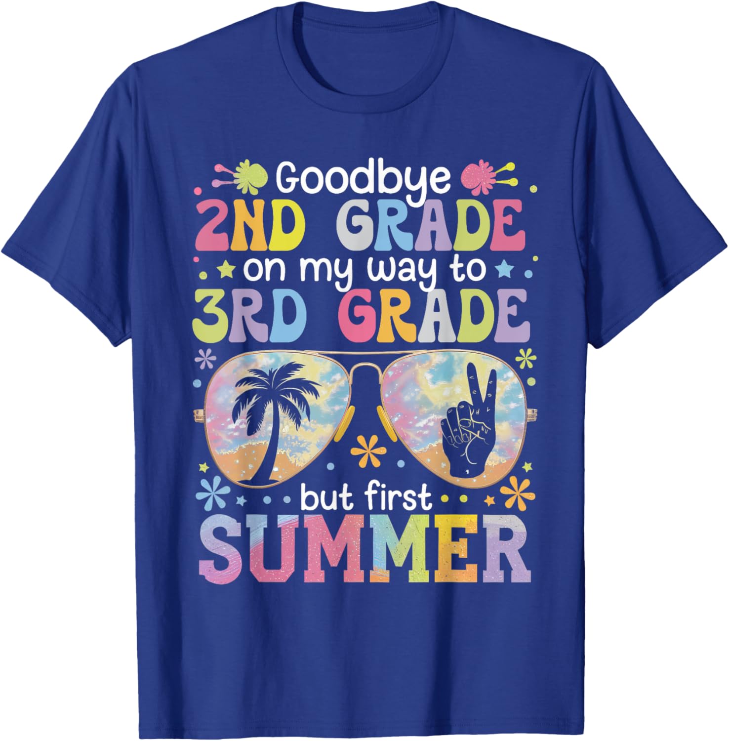 Goodbye 2nd Grade I'm Off to 3rd Grade Fun Last Day T-Shirt - 5