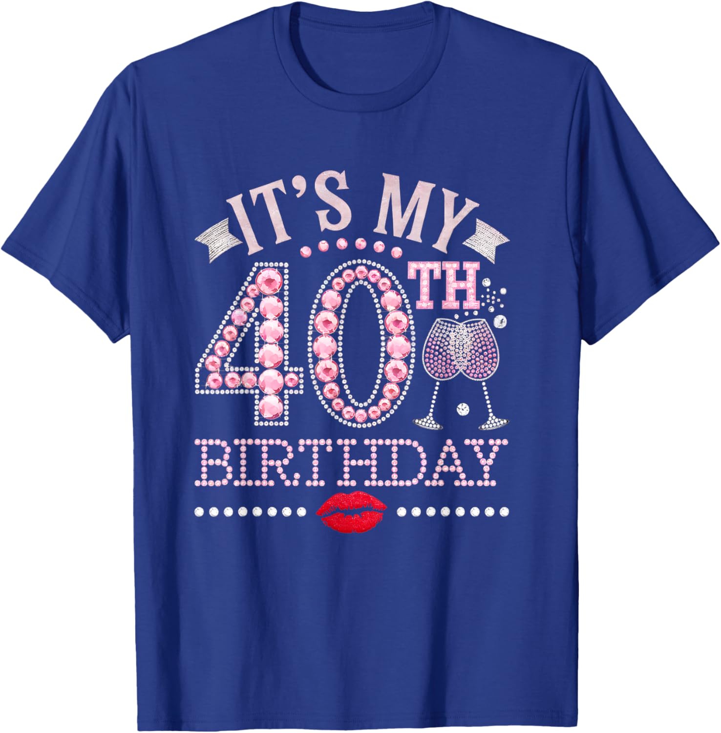 40th Birthday Queen T-Shirt for Women – Fun 40 Year Old Gift Apparel - 4