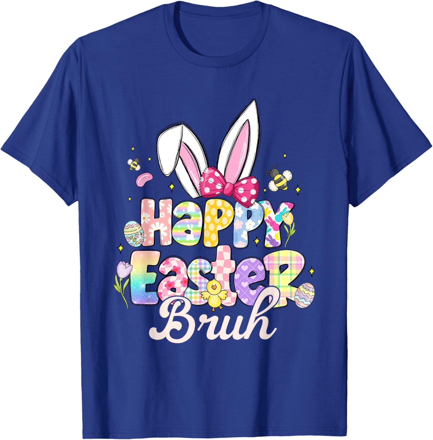 Funny Easter Bruh Meme T-Shirt for Bro Happy Spring Celebrations - 9