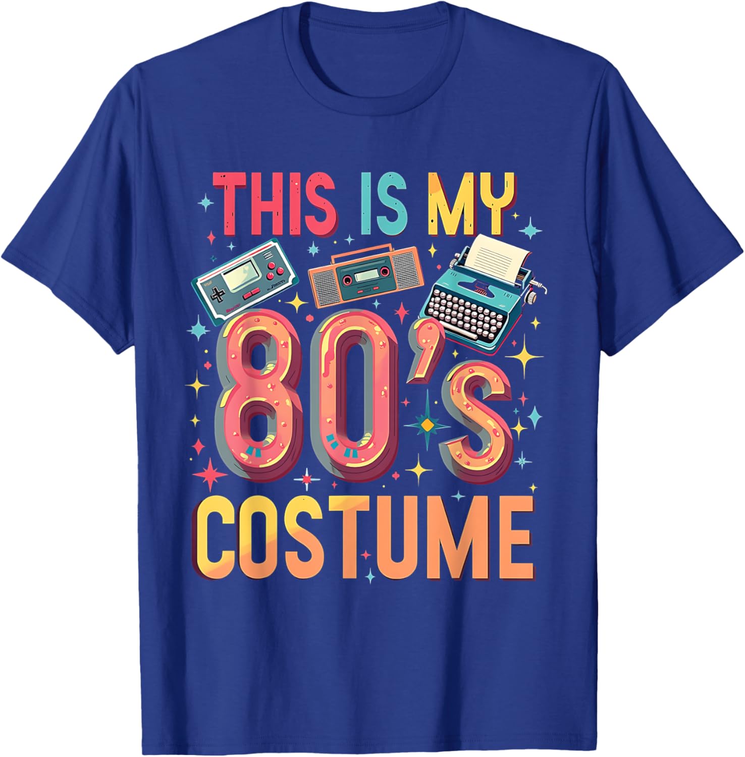 Retro 80's Costume T-Shirt for Fun Throwback Vibes Perfect for Parties - 5