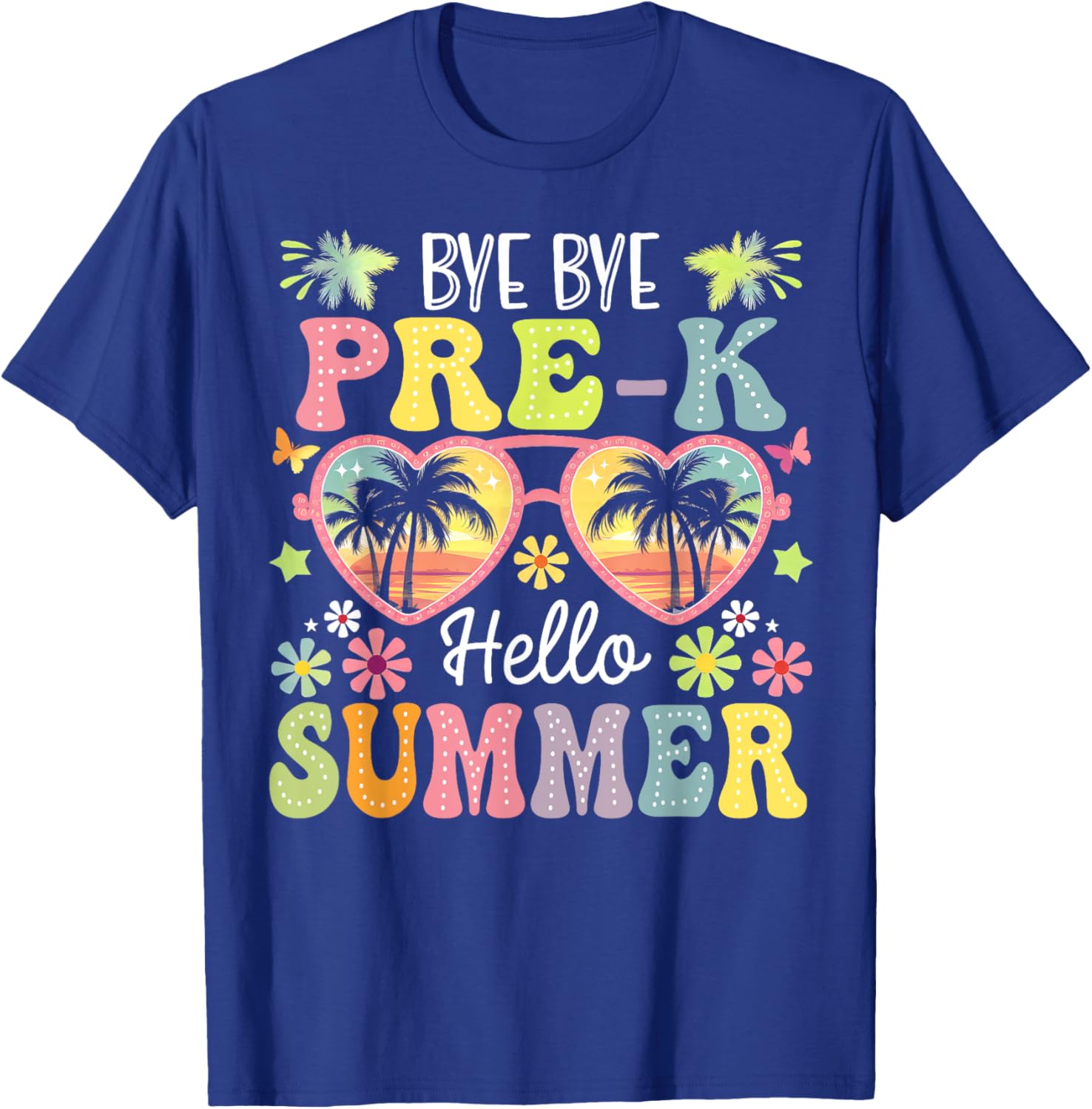 Goodbye Pre-K Hello Summer Boys Kids T-Shirt for Last Day of School - 18