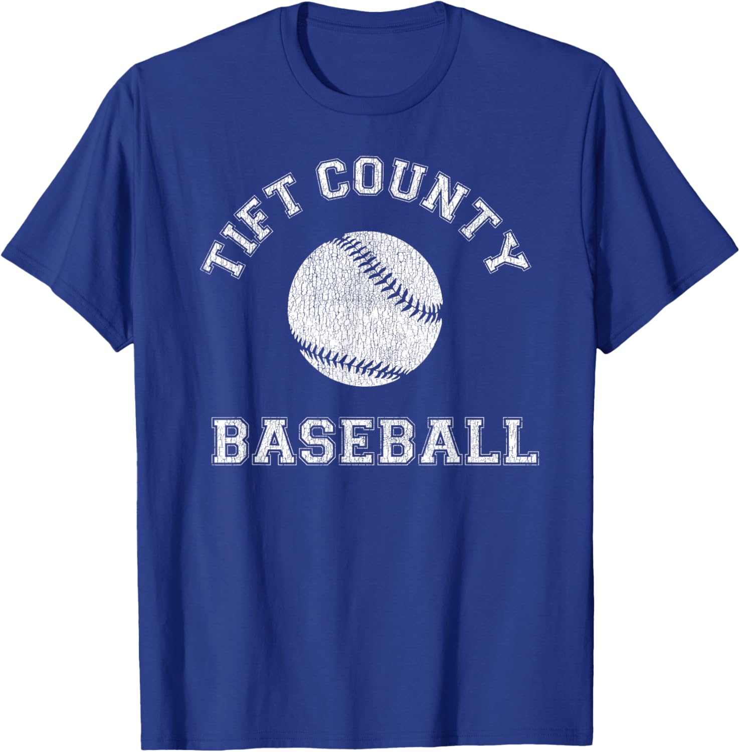 Tift County Baseball Distressed Retro Classic T-Shirt for Fans - 25