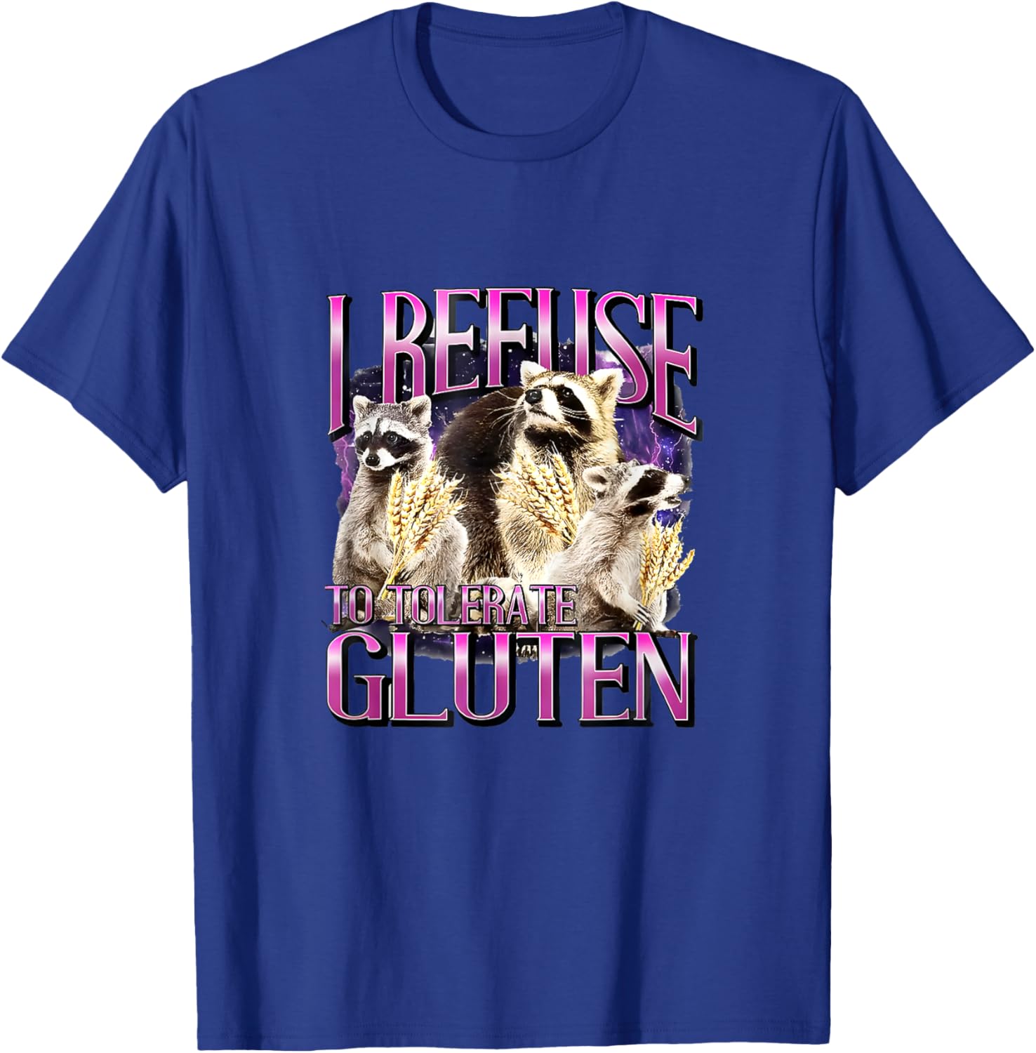 I Refuse To Tolerate Gluten T-Shirt Fun Gluten-Free Apparel - 9