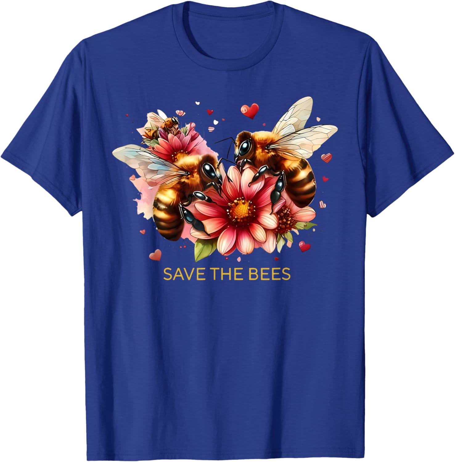 Save Our Bees Pollinator Gardening T-Shirt for Environmental Advocates - 4