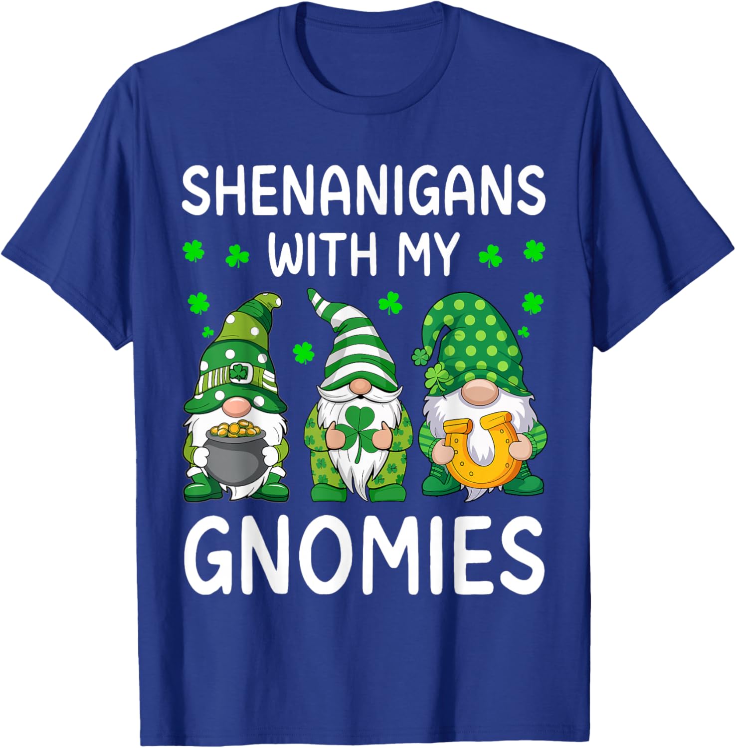 Shenanigans With My Gnomies St Patricks Day Gnome T-Shirt for Fun Celebrations - 6