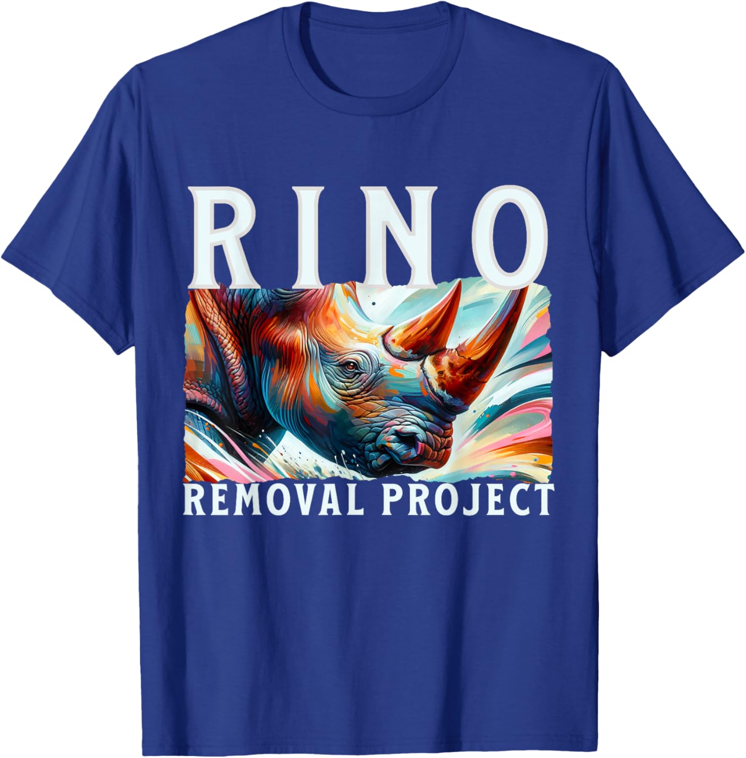 RINO Removal Project Satire T-Shirt for Republican Politics Enthusiasts - 2