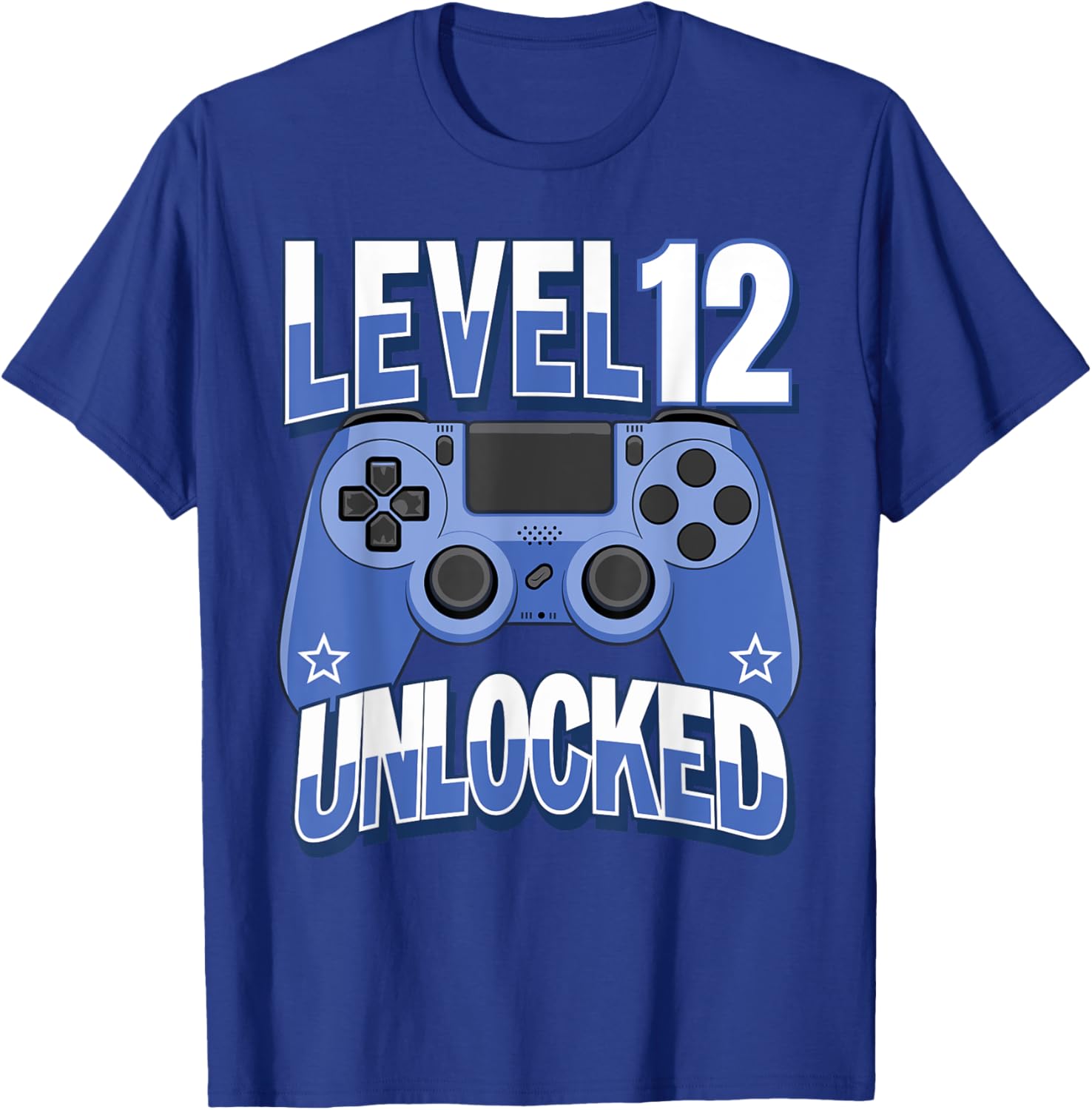 Level 12 Unlocked Funny Video Gamer Tee for 12th Birthday Celebration - 1