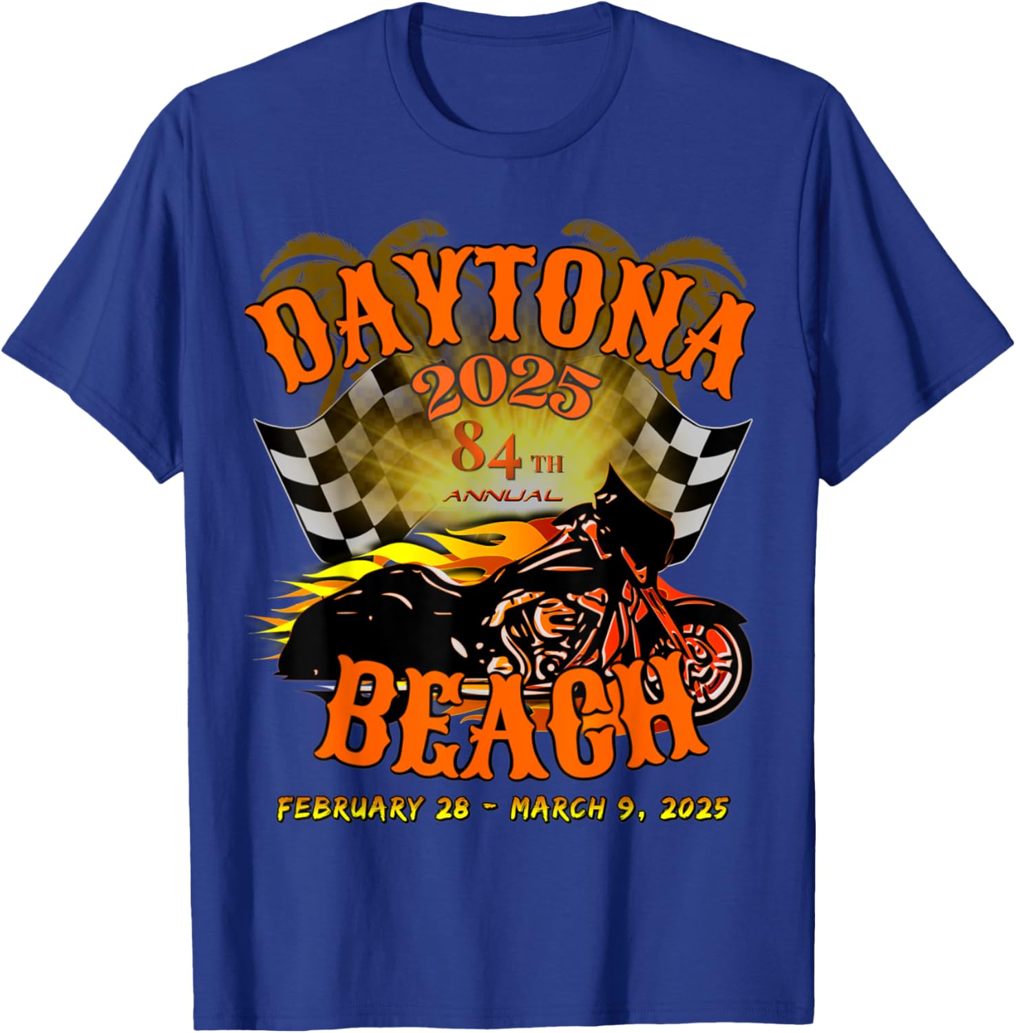 Bike Week 2025 Vintage Rally T-Shirt 84th Annual Event Apparel - 13