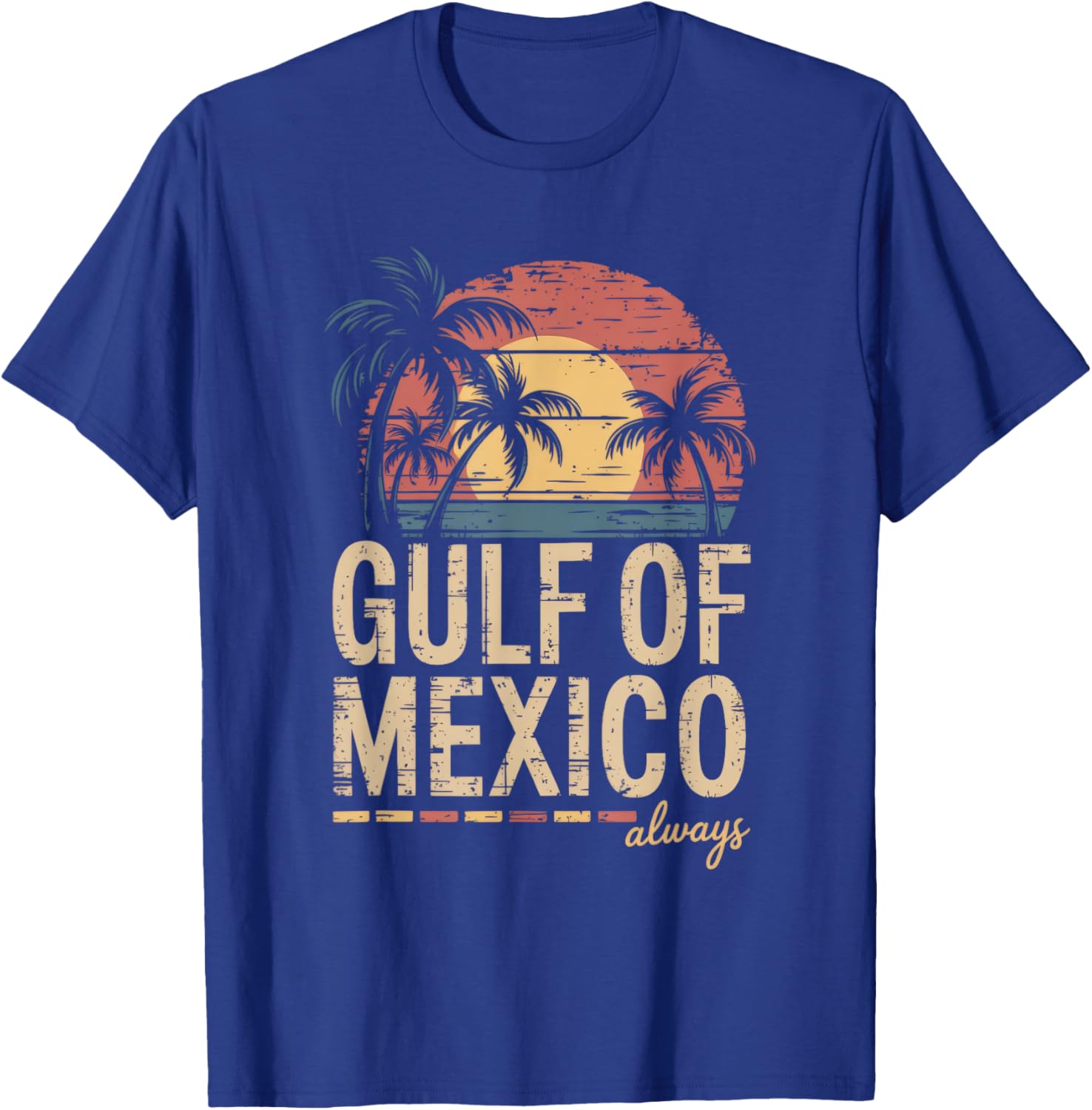 Retro Gulf of Mexico T-Shirt Vintage Style for Beach Lovers and Travelers - 13