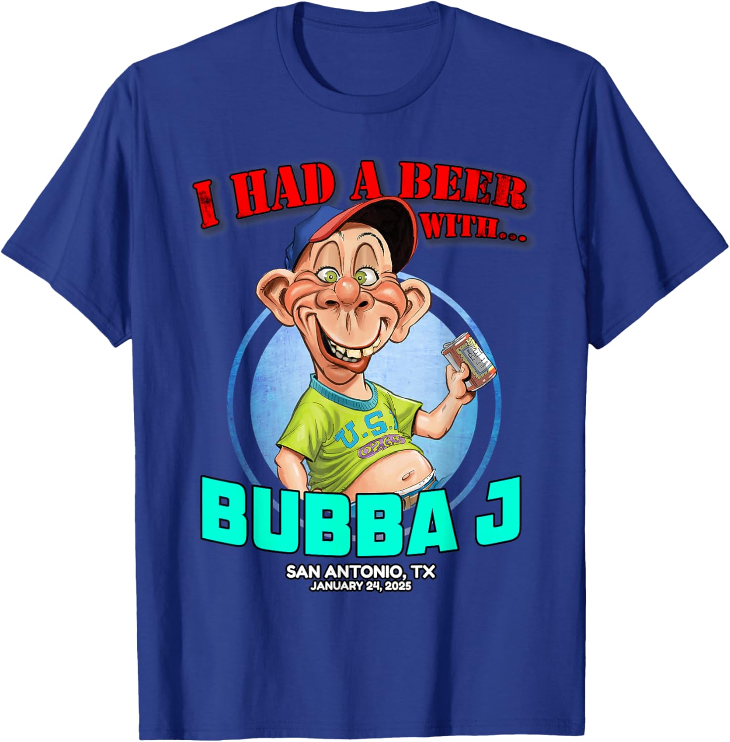 Bubba J San Antonio TX 2025 T-Shirt for Fun and Stylish Casual Wear - 6