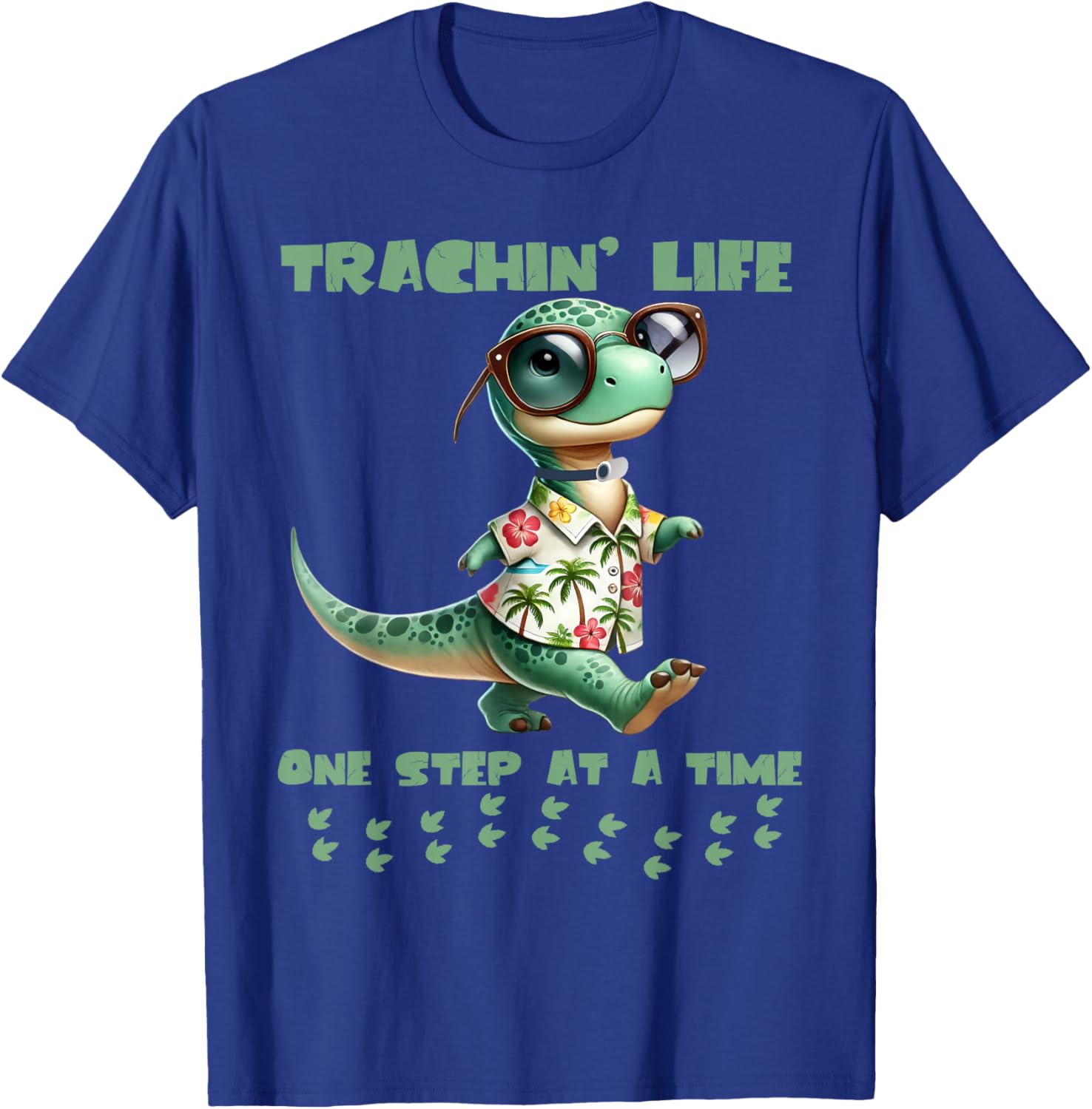 Trachin Life One Step at a Time Tracheostomy Awareness T-Shirt - 1
