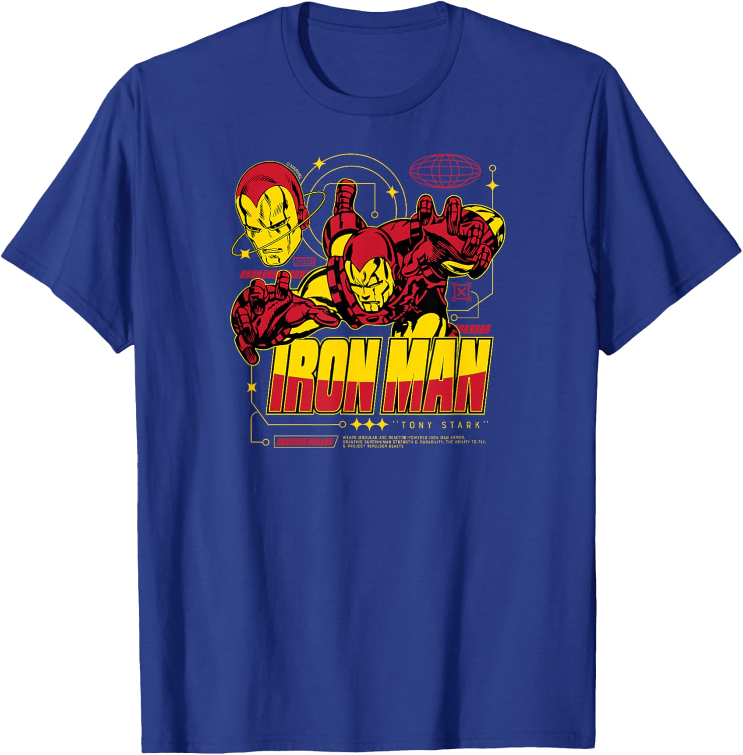 Iron Man Dark Digital T-Shirt for Superhero Fans - Stylish Comfort Wear - 6