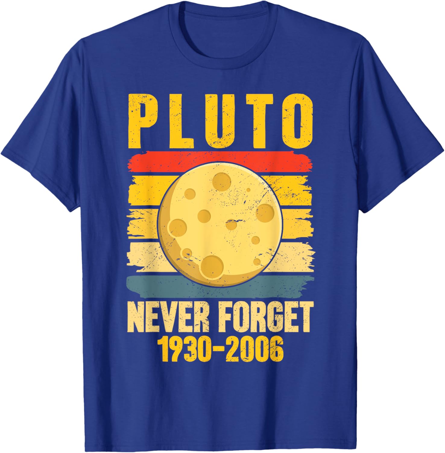 Funny Never Forget Pluto Retro Astronomy T-Shirt for Space Lovers - 3