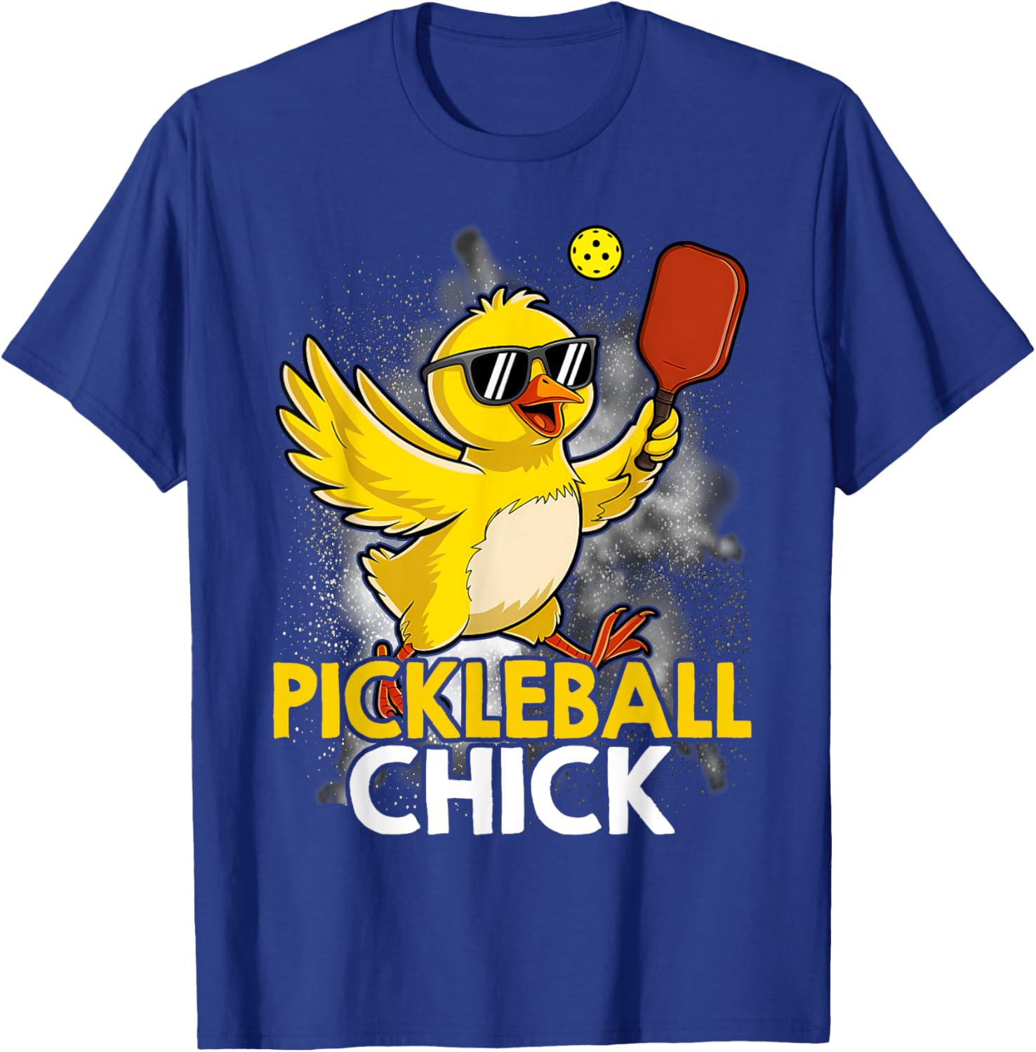 Funny Pickleball Chick T-Shirt for Women Girls Kids Toddler - 1