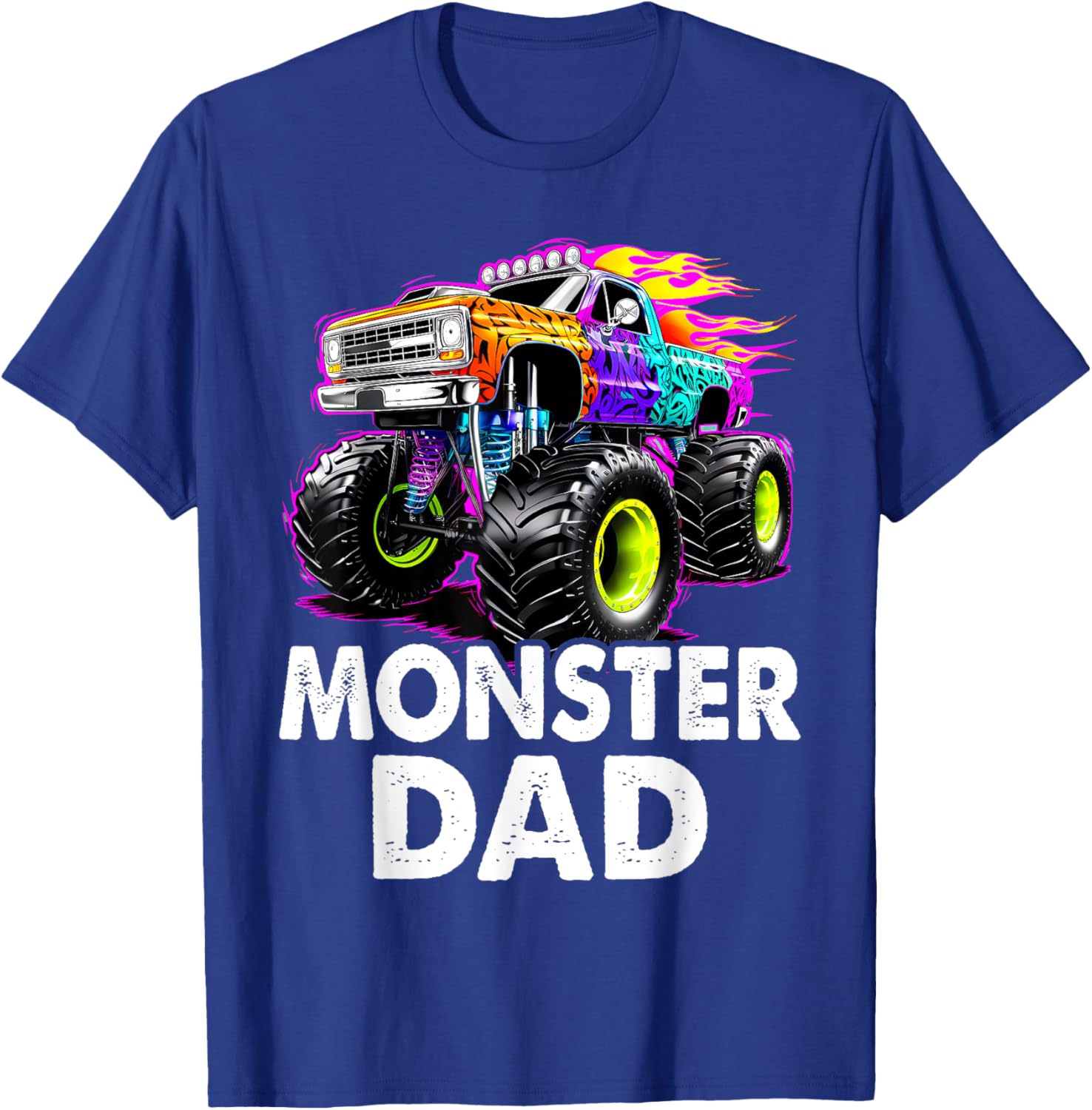 Monster Dad T-Shirt for Monster Truck Lovers - Cool Graphic Tee - 10