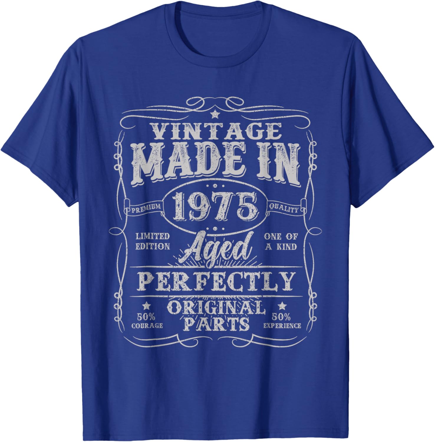 Vintage 50th Birthday T-Shirt for Men Made in 1975 Unique Gift - 9