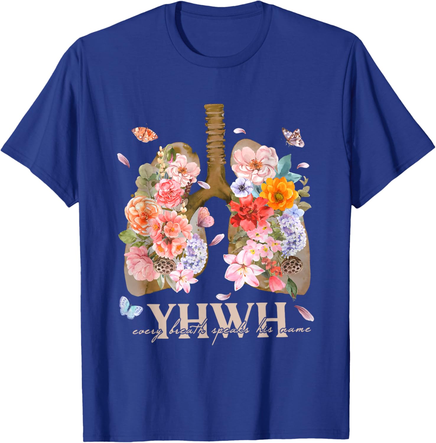 YHWH Every Breath Speaks His Name Christian T-Shirt for Believers - 2