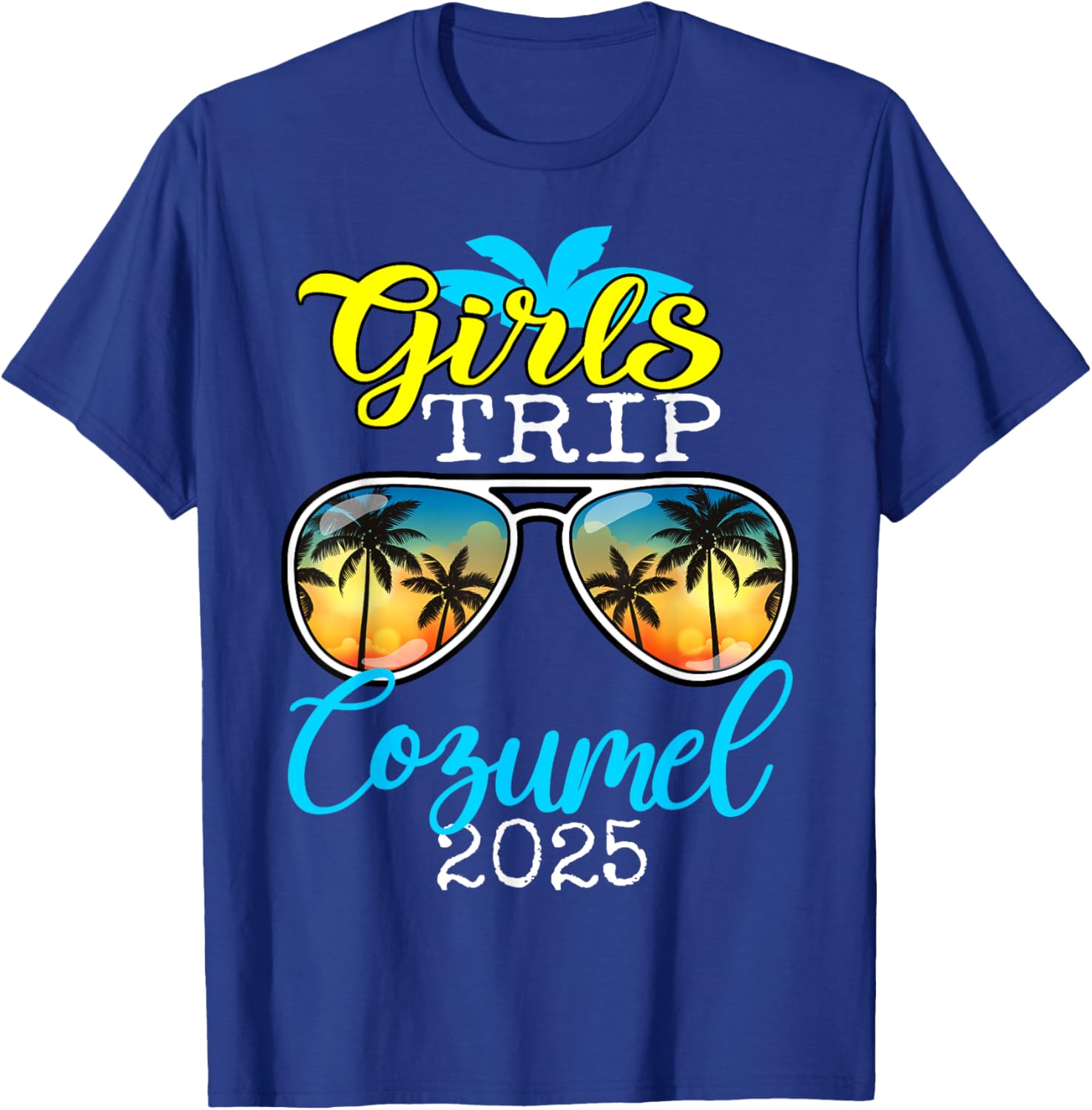 Girls Trip Cozumel 2025 Birthday Squad T-Shirt for Women - 6