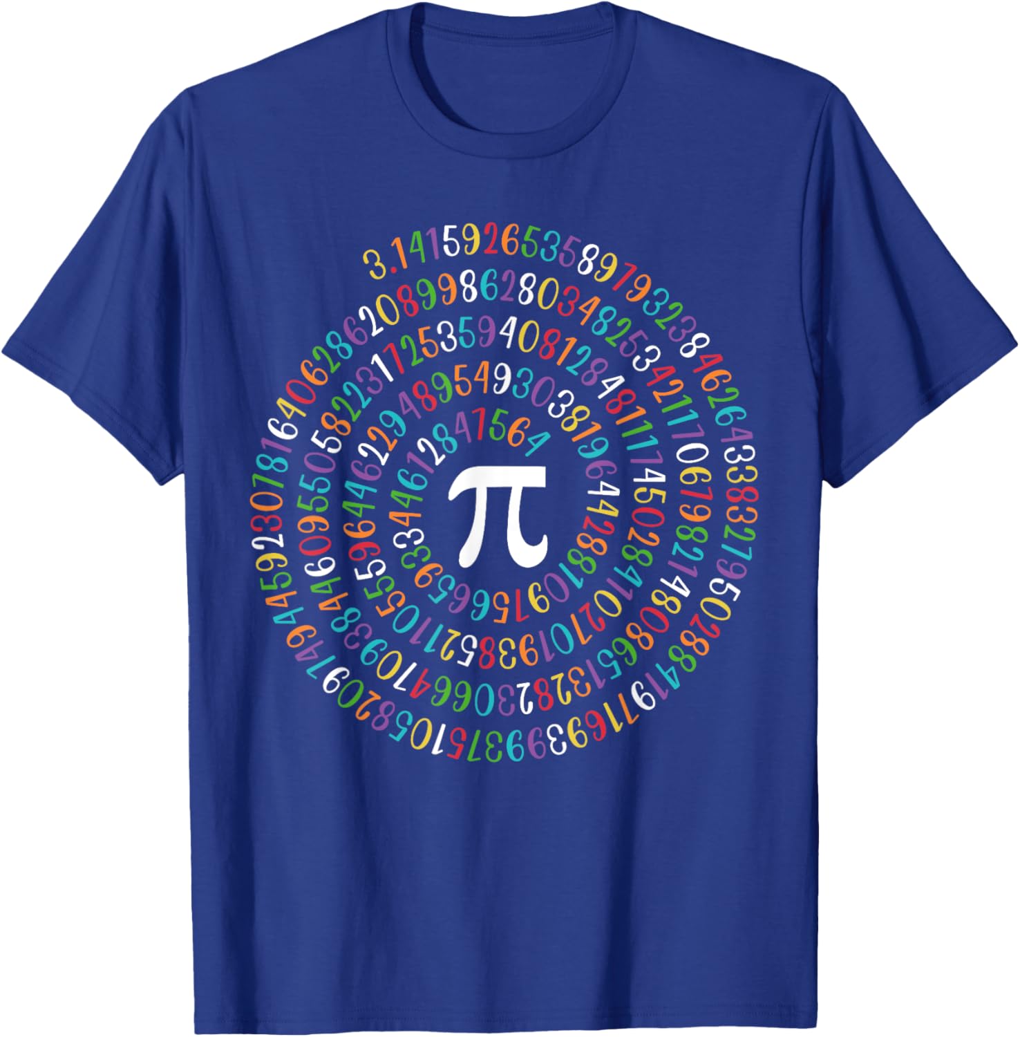 Happy Pi Day Spiral Math T-Shirt for Math Lovers 3.14 Humor - 13