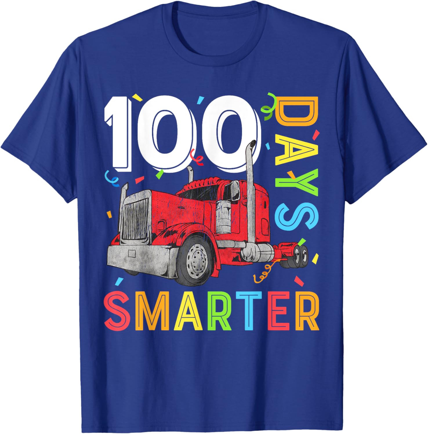 Kids 100 Days Smarter T-Shirt for Boys Perfect for 100th Day of School - 1