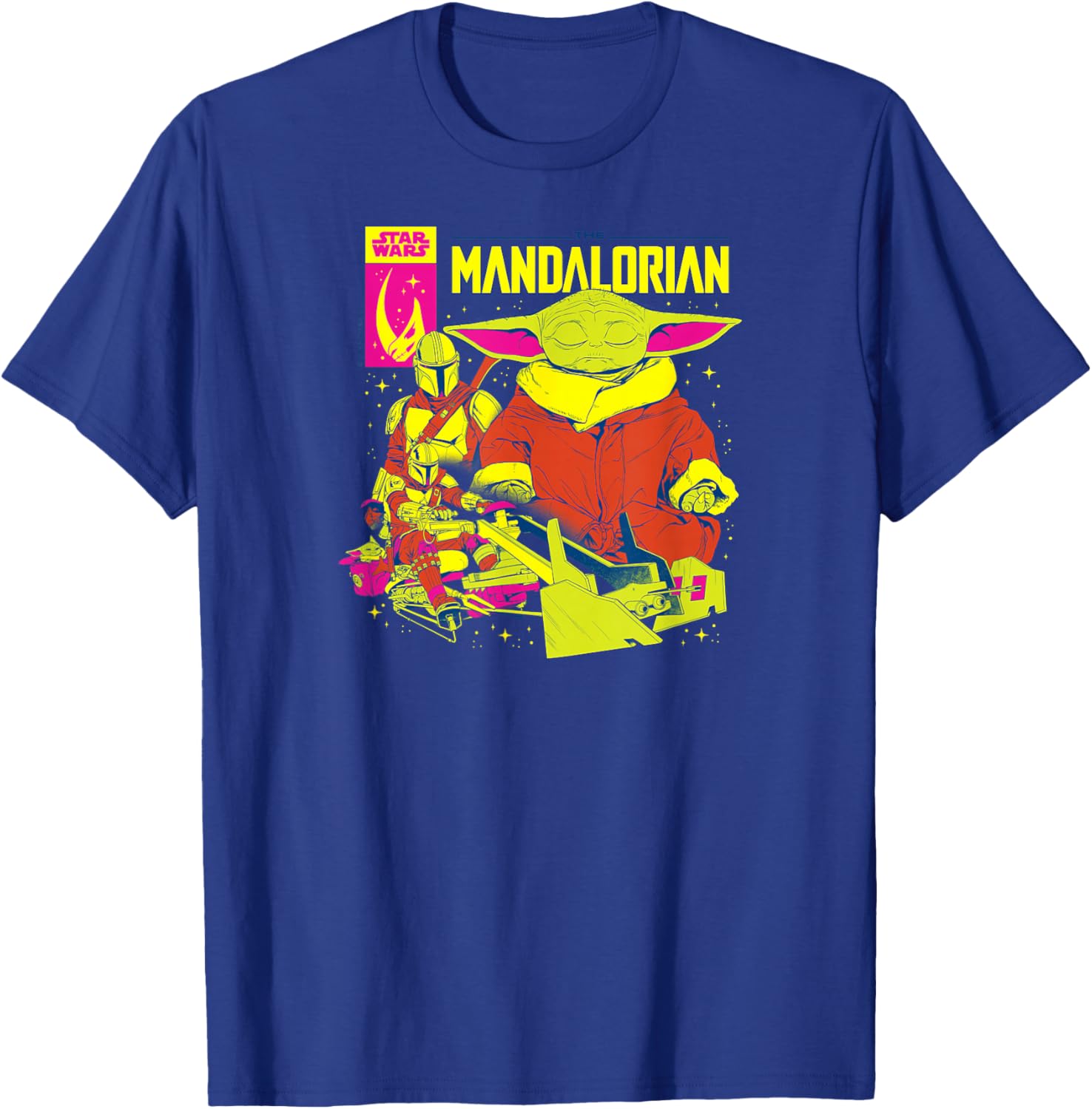 Star Wars The Mandalorian Comic Cover T-Shirt for Fans and Collectors - 5