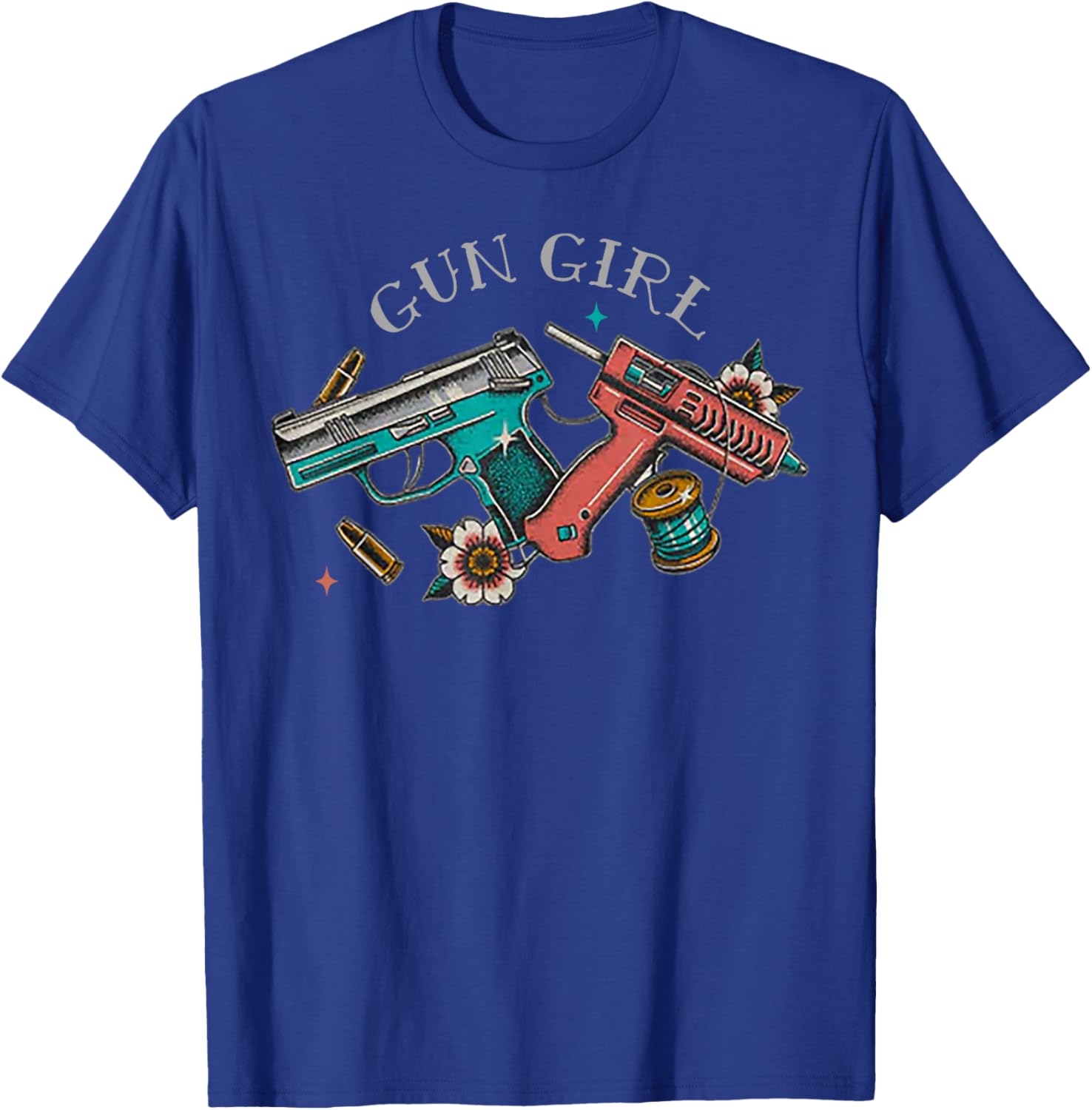 Gun Girl T-Shirt for Women - Stylish Clothing with Bold Graphic Design - 11