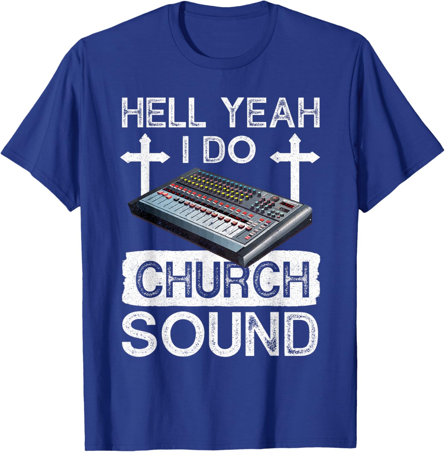 Hell Yeah Do Church Sound Guy T-Shirt for Music Lovers and Techies - 2