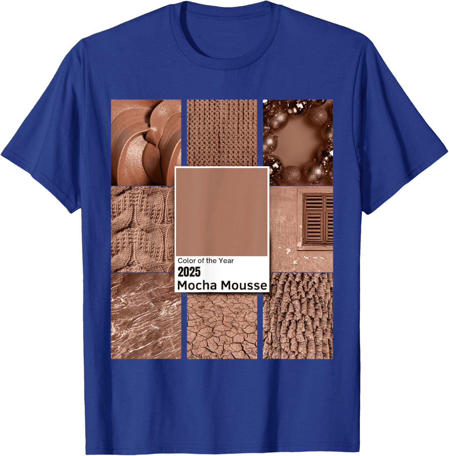 Mocha Mousse T-Shirt 2025 Color of the Year Stylish and Comfy Clothing - 3